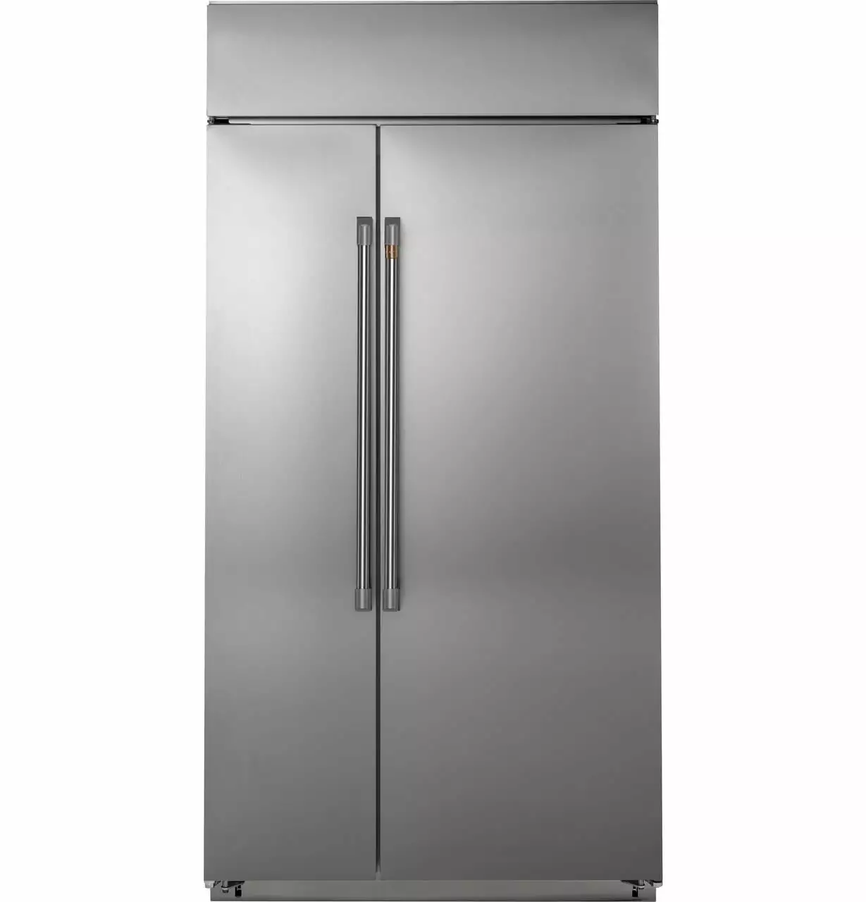 Cafe Csb42wp 42 Wide 25.1 Cu. Ft. Built-In Side By Side Refrigerator - Stainless Steel /