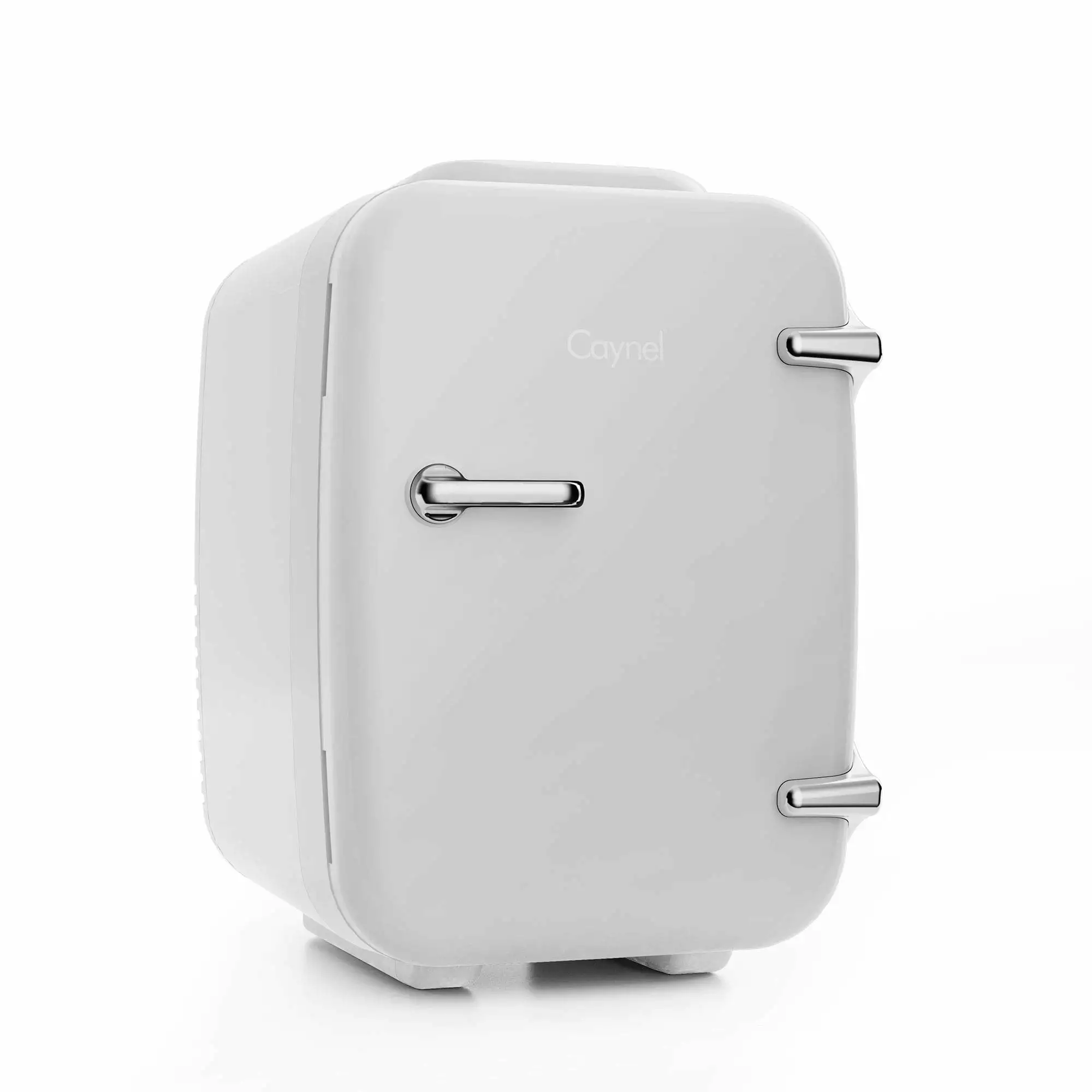 Caynel Portable Thermoelectric 4 Liter Mini Fridge. White