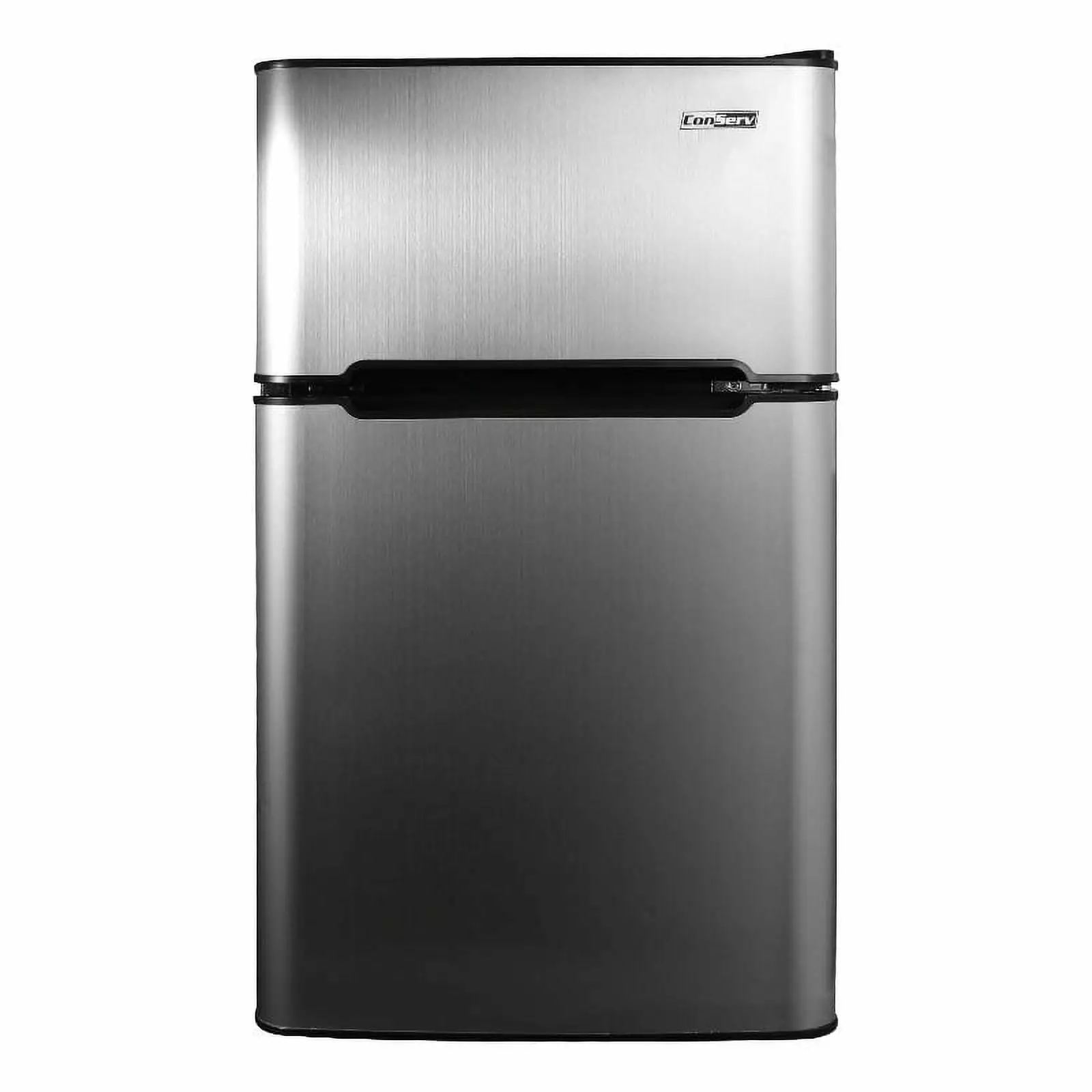 ConServ 3 cu.ft 2 Door Mini Freestanding Refrigerator with Freezer in Stainless