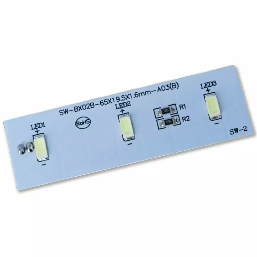 1/2pcs Candy Fridge Freezer Led Light Assembly SW-BX02B / 49031078