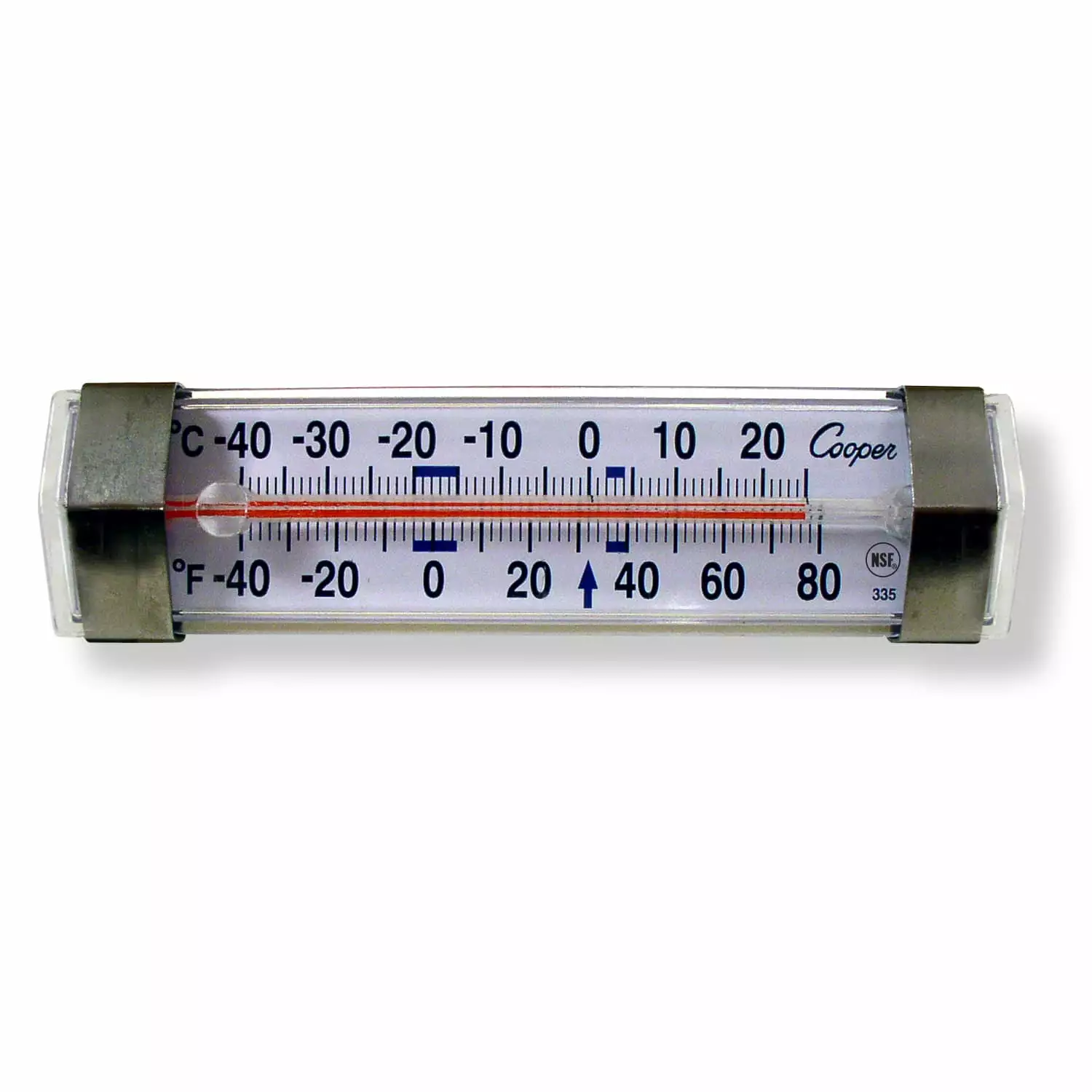 Cooper-Atkins 335-01-1 Glass Tube Refrigerator Thermometer