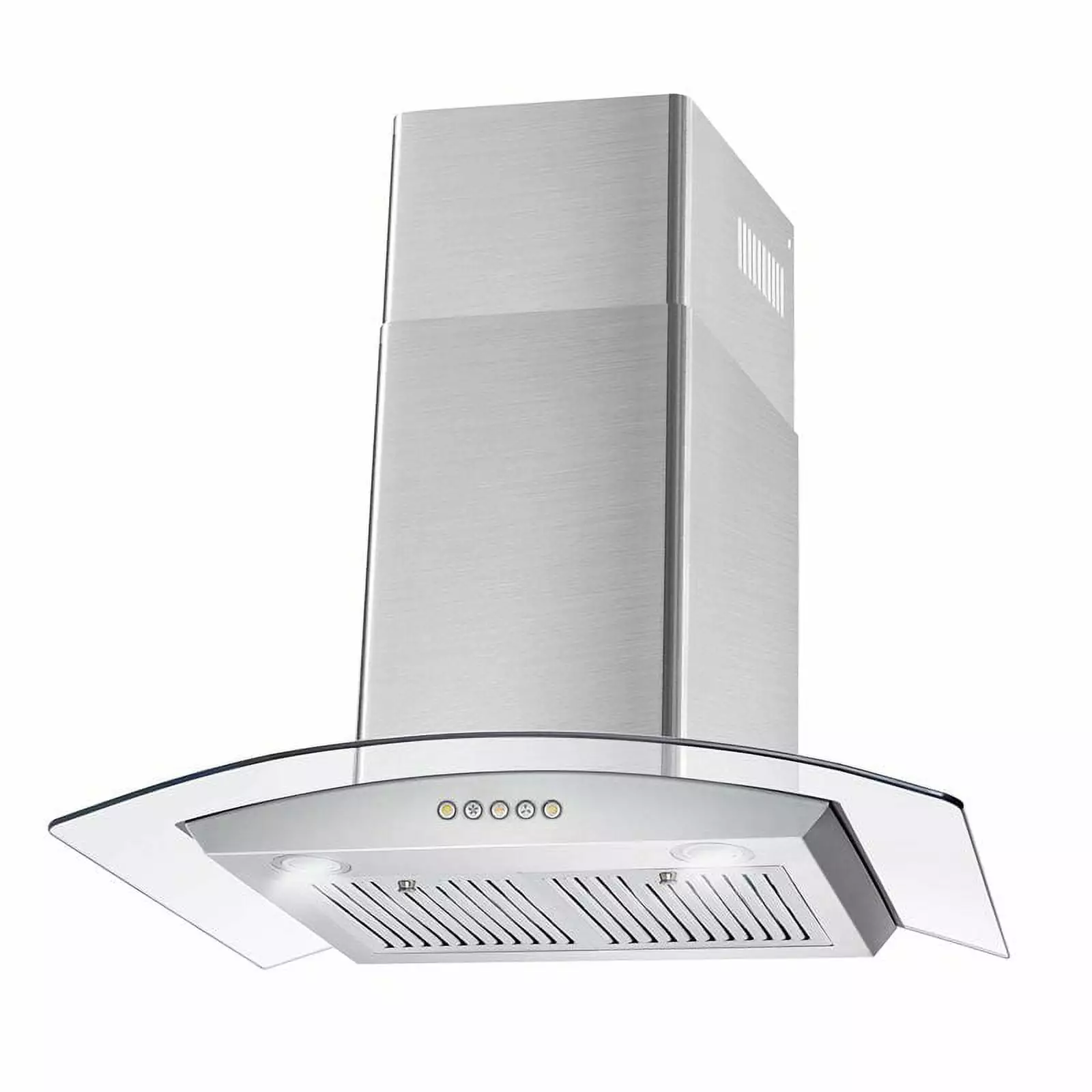 Cosmo 30 380 CFM Ductless Wall Mount Range Hood Kitchen Hood in Stainless Steel