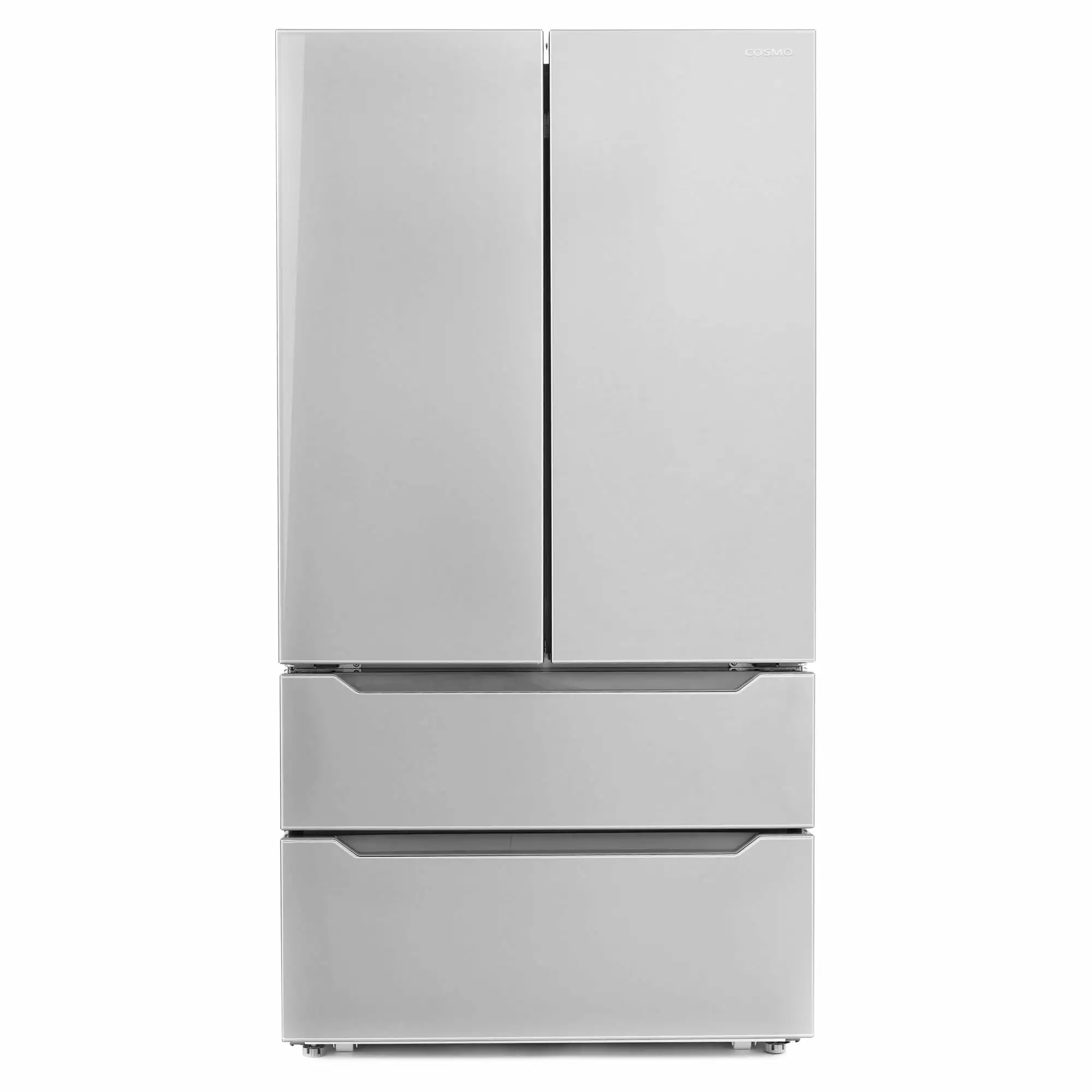 Cosmo COS-FDR225RHSS 36 in. 22.5 cu. ft. Counter Depth French Door Refrigerator