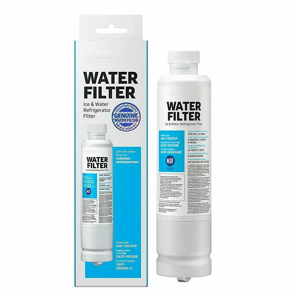 DA29-00020B Refrigerator Water Filter. Compatible with Refrigerator Water Filter (1 PACK)