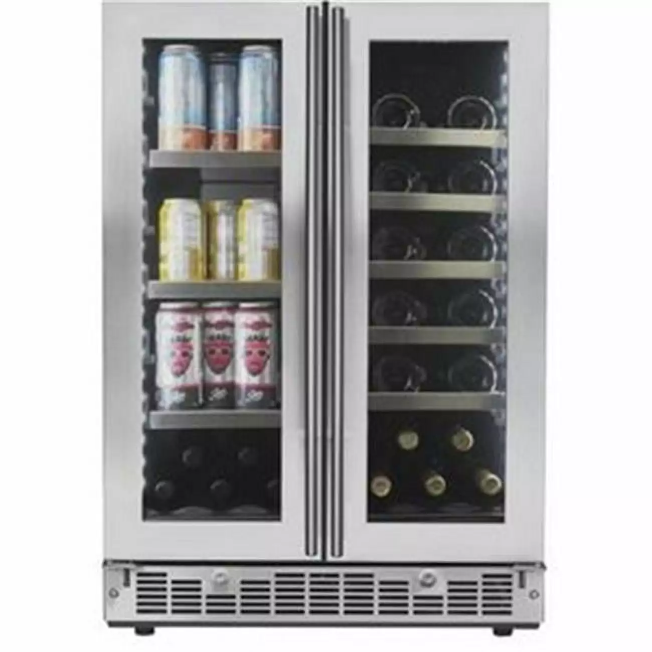 Danby Silhouette Lorraine 24-in French Door Beverage Center (SPRBC047D1SS)