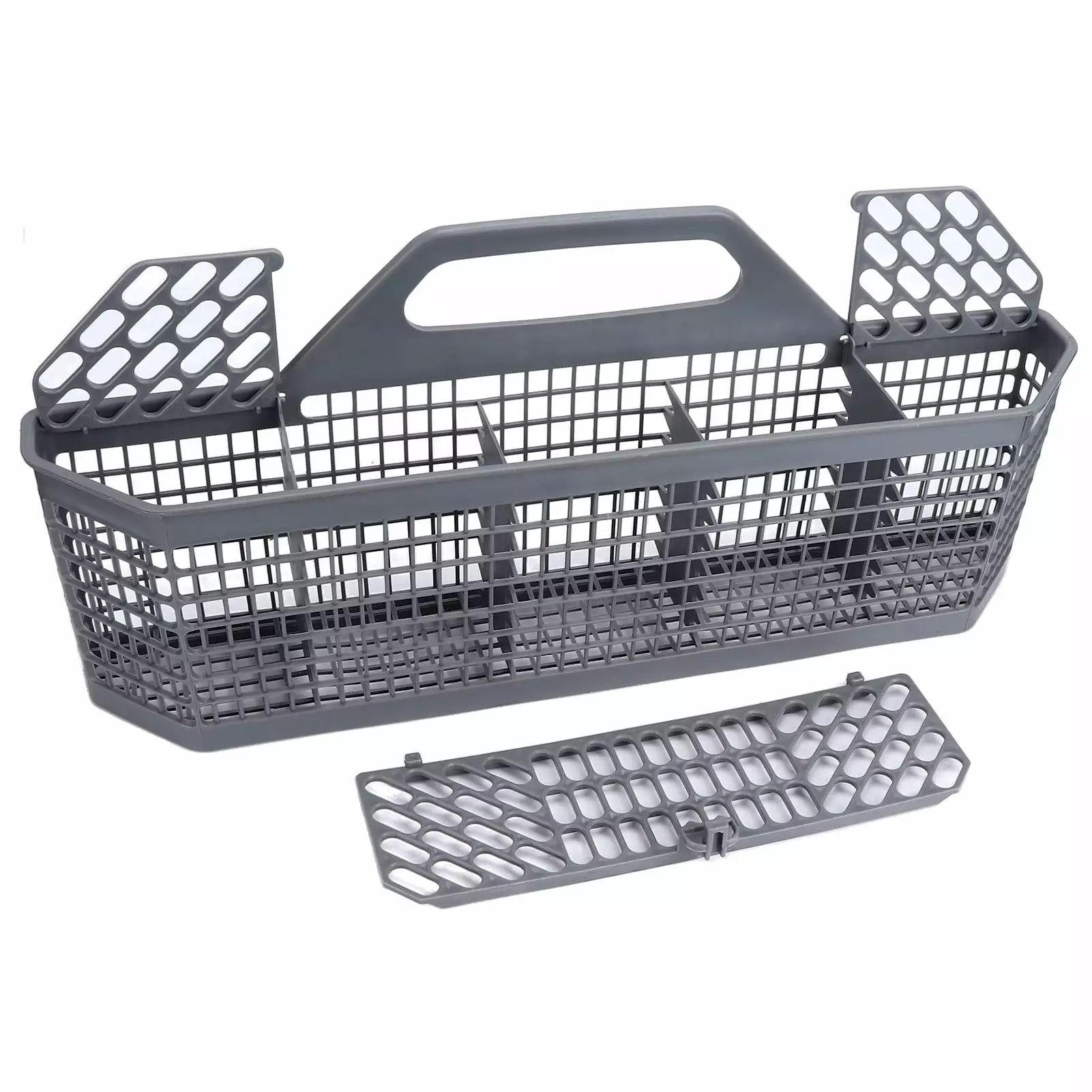 Dishwasher Cutlery Silverware Basket. Open Grid Dishwasher Storage Basket ABS For Kitchen