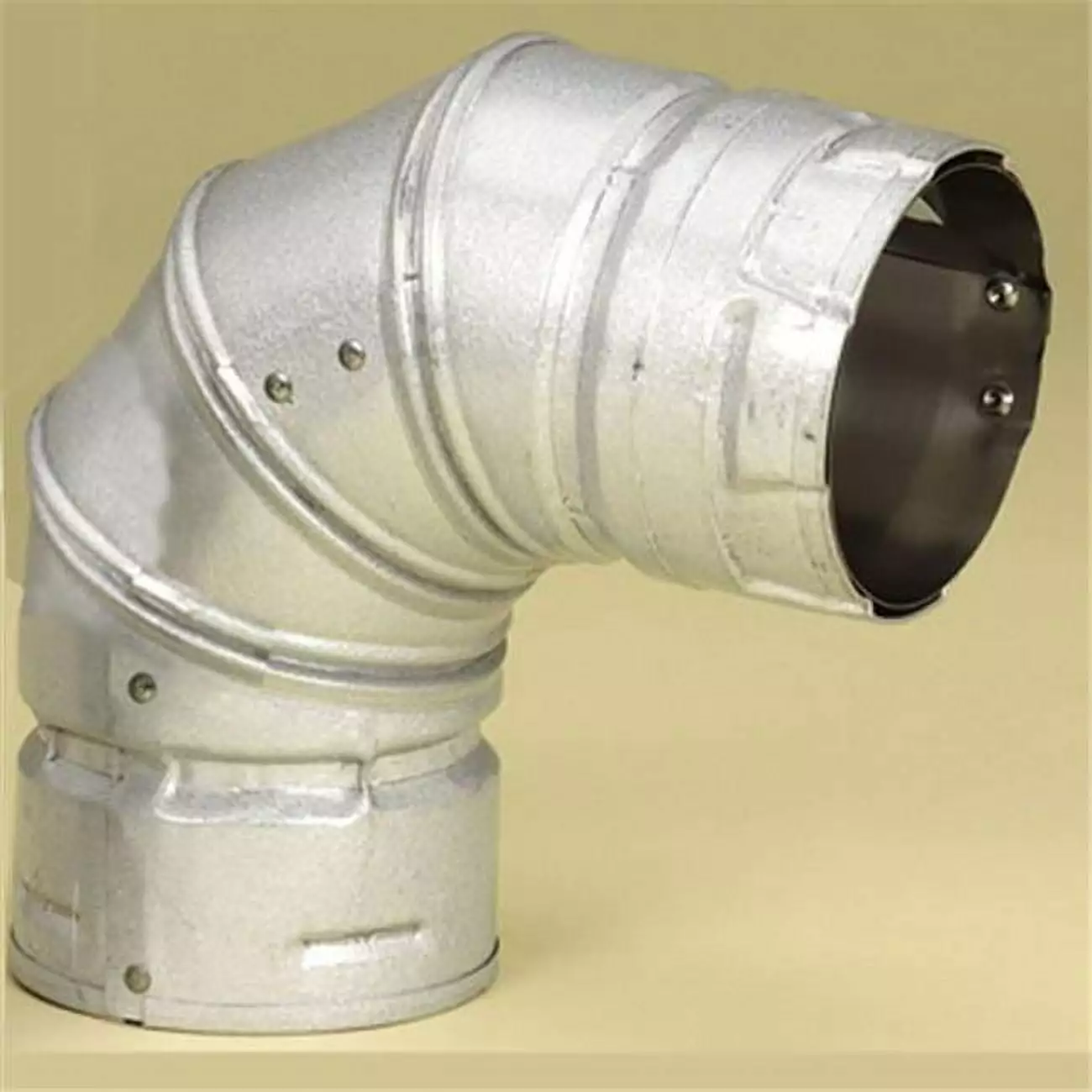 Dura-Vent 4PVP-E90 4&apos;&apos; PelletVent Pro Galvalume 90- Elbow