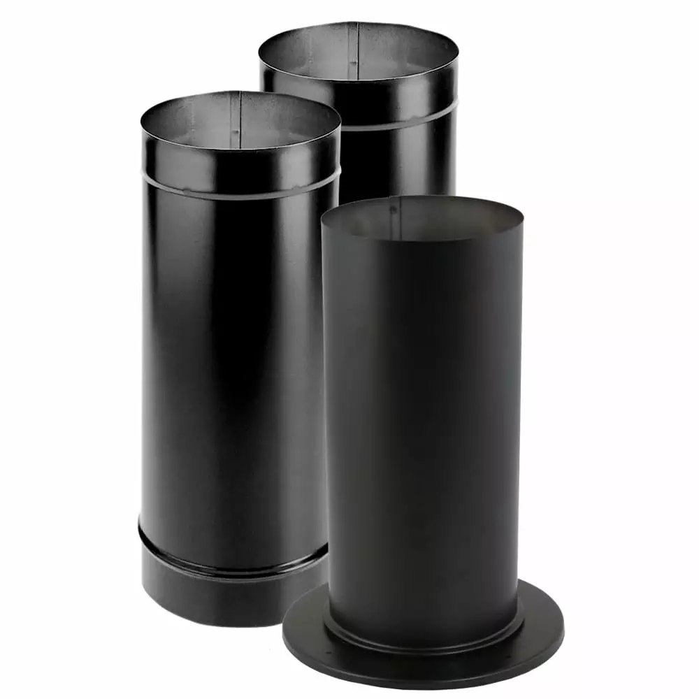 DuraVent 1692 6'' Single Wall Stove Pipe Kit