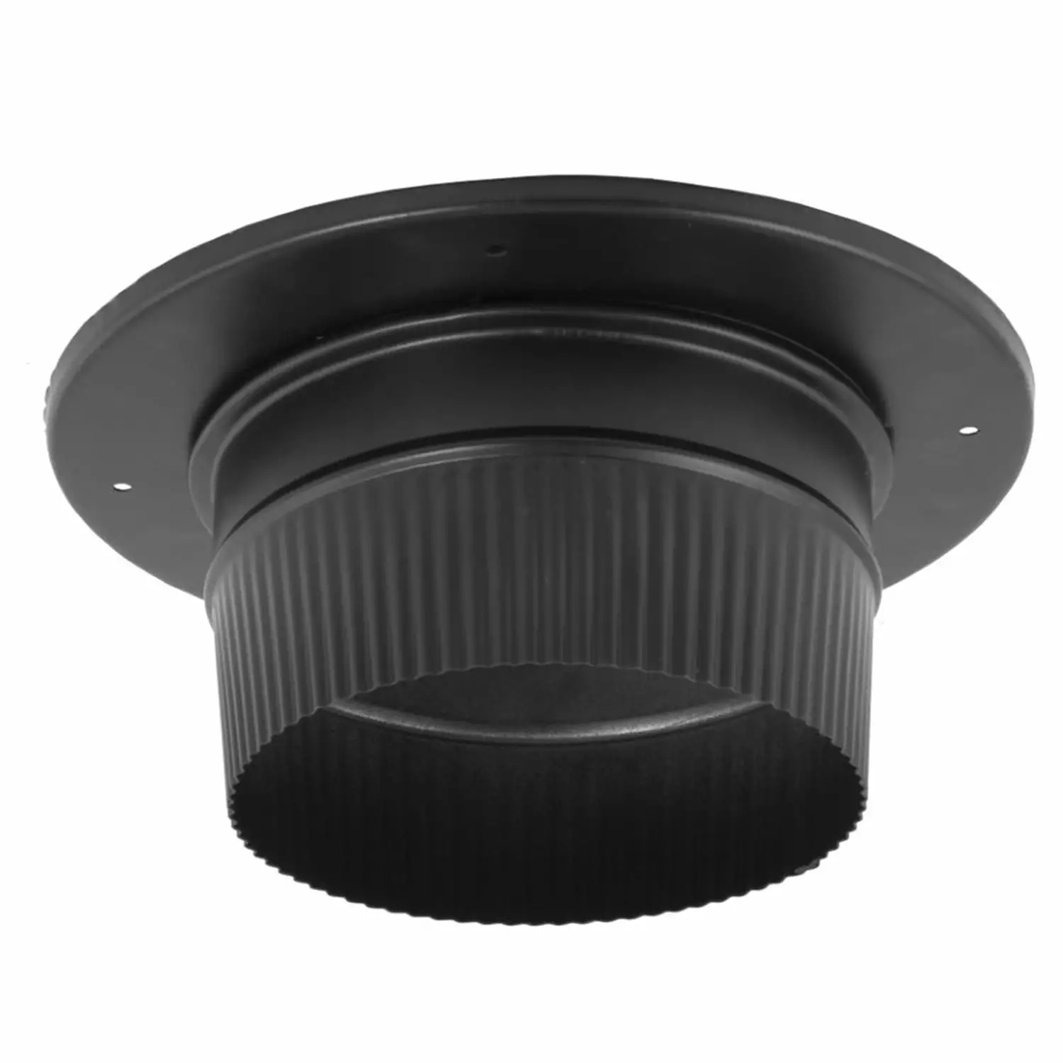 DuraVent DuraBlack Snap Lock Chimney Connection Adapter. 6 Diameter