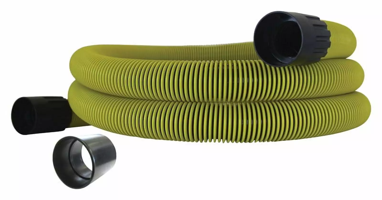 Dustless 25 ft. L x 1.5 in. W x 1.5 in. Dia. Kink proof Wet/Dry Vac Hose Yellow 1 pk