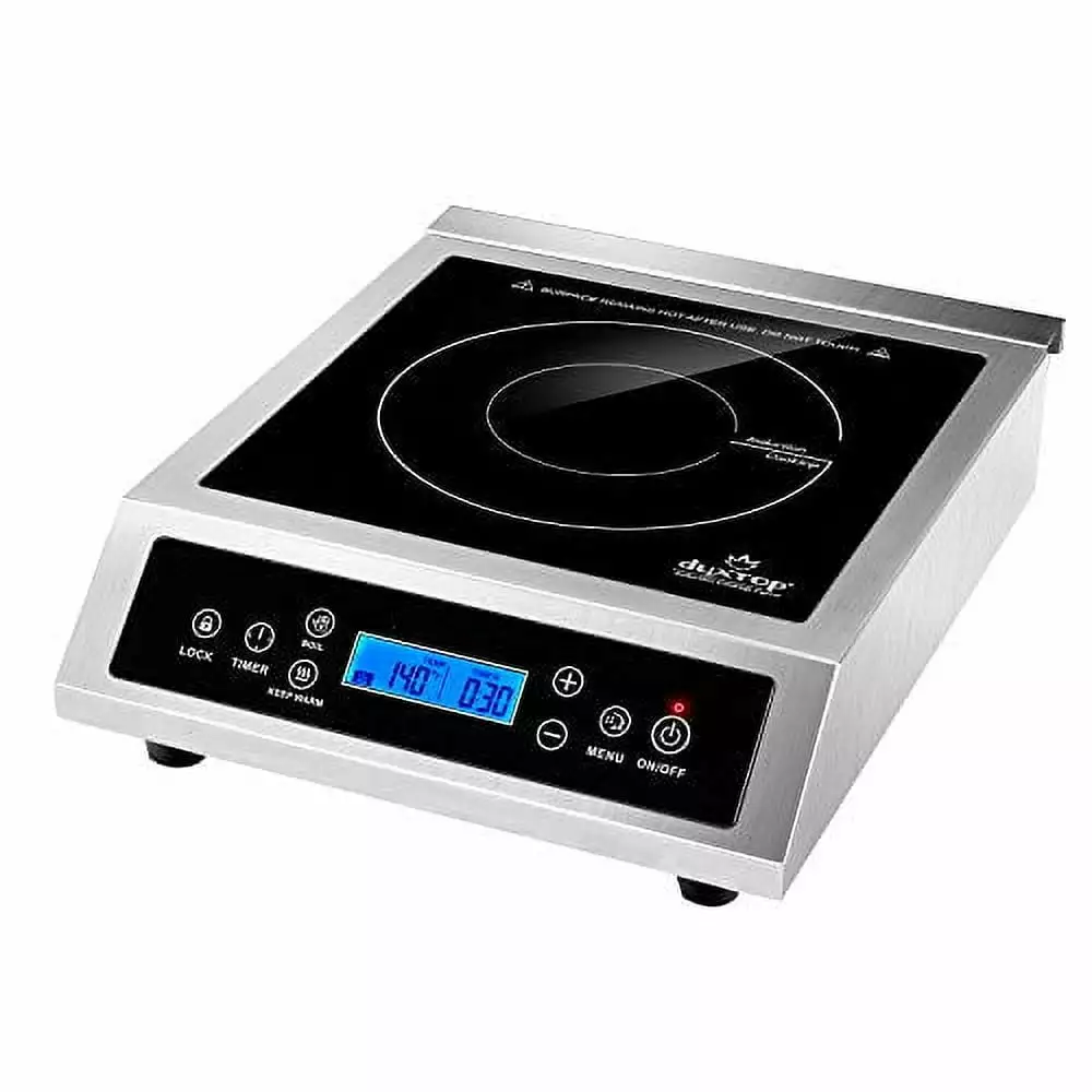 Duxtop Professional Portable Induction Cooktop. Commercial Range Countertop Burner. 1800 Watts Induction Burner with Sensor Touch and LCD Screen. P961LS