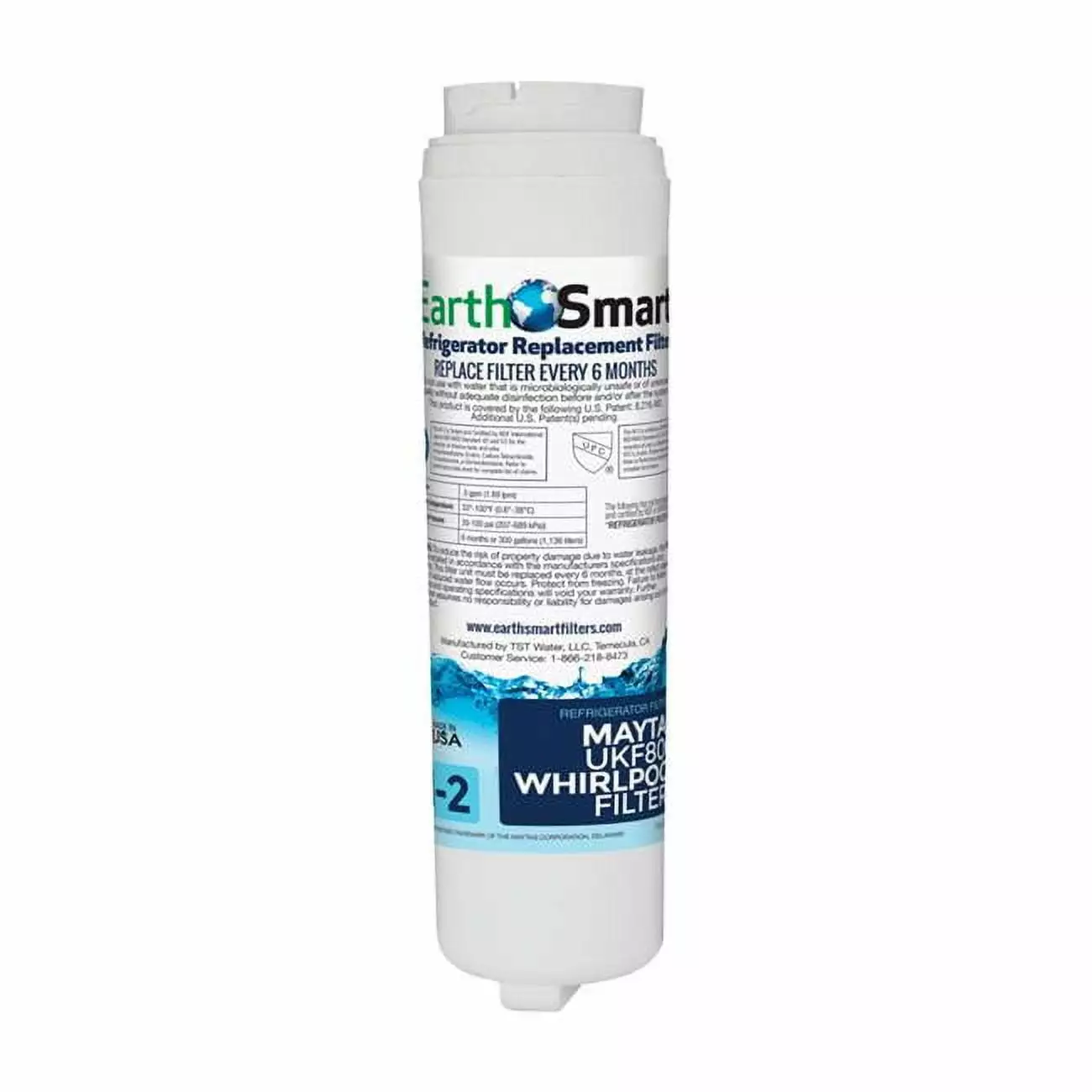 EarthSmart M-2 Refrigerator Replacement Filter For Whirlpool Filter 4