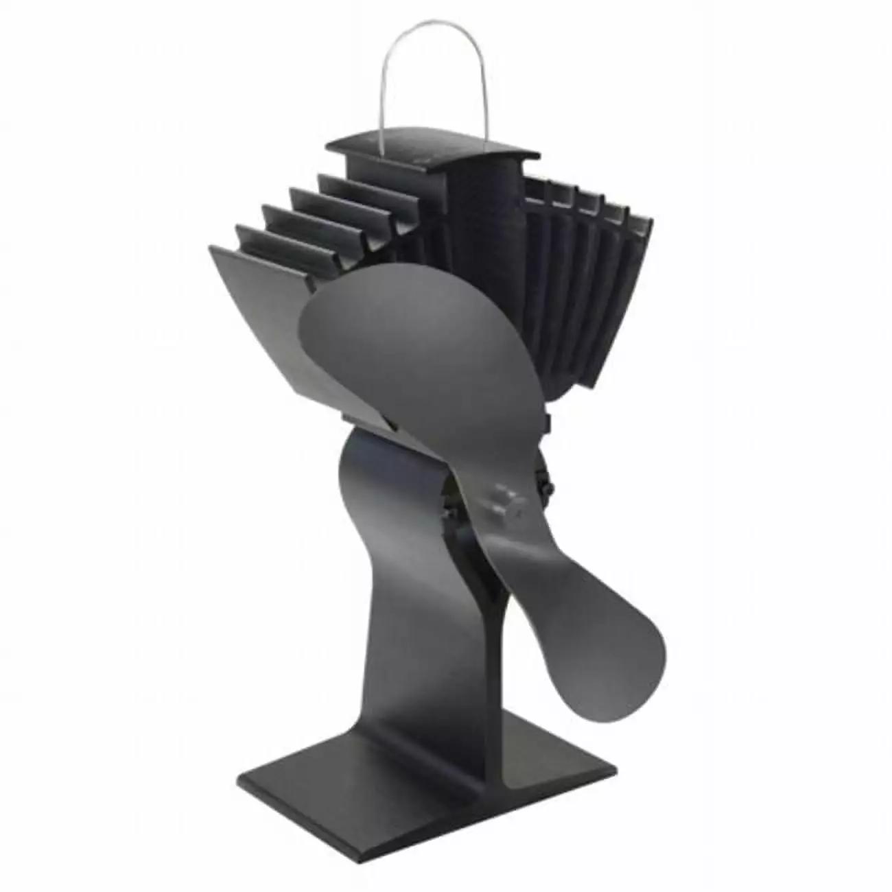 Ecofan AirMax - Heat Powered Stove Fan Black