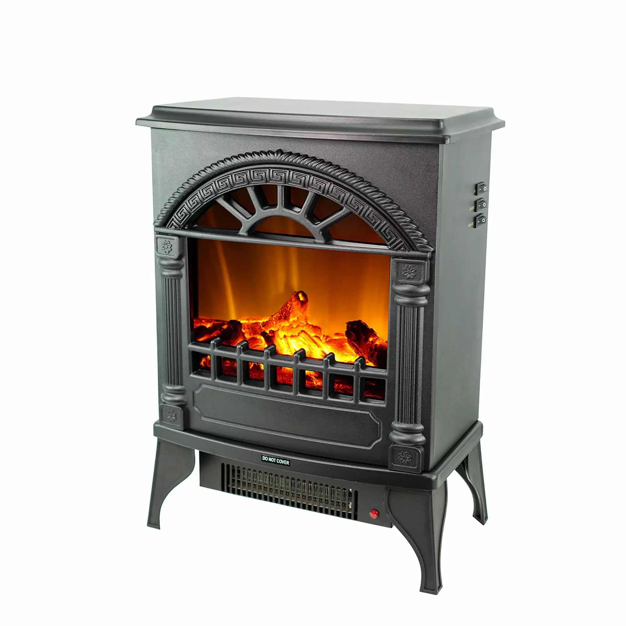 EdenBranch 16 Freestanding Electric Fireplace Stove Heater