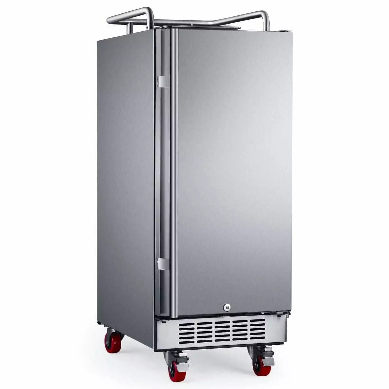 Edgestar Br1500od 15 Wide Outdoor Kegerator Conversion Refrigerator - Stainless Steel