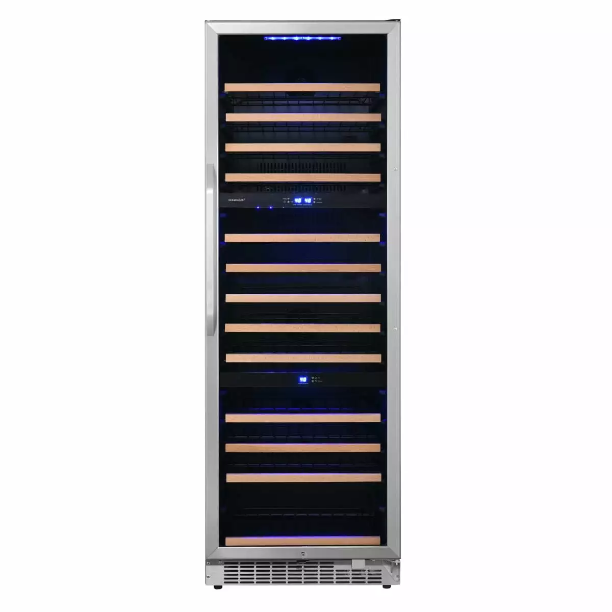 Edgestar Cwr1432tz 24 Wide 131 Bottle Capacity Built-In Triple Zone Wine Cooler -