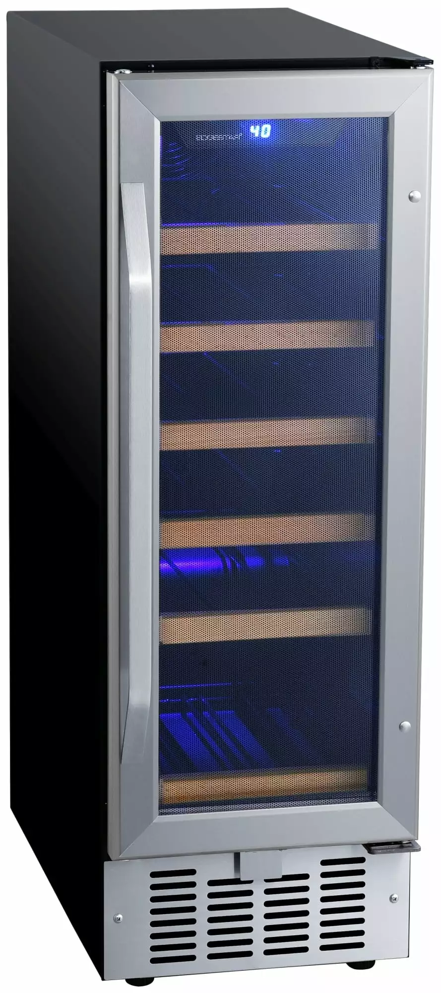 Edgestar Cwr182sz 12 Wide 18 Bottle Built-In Single Zone Wine Cooler - Stainless Steel