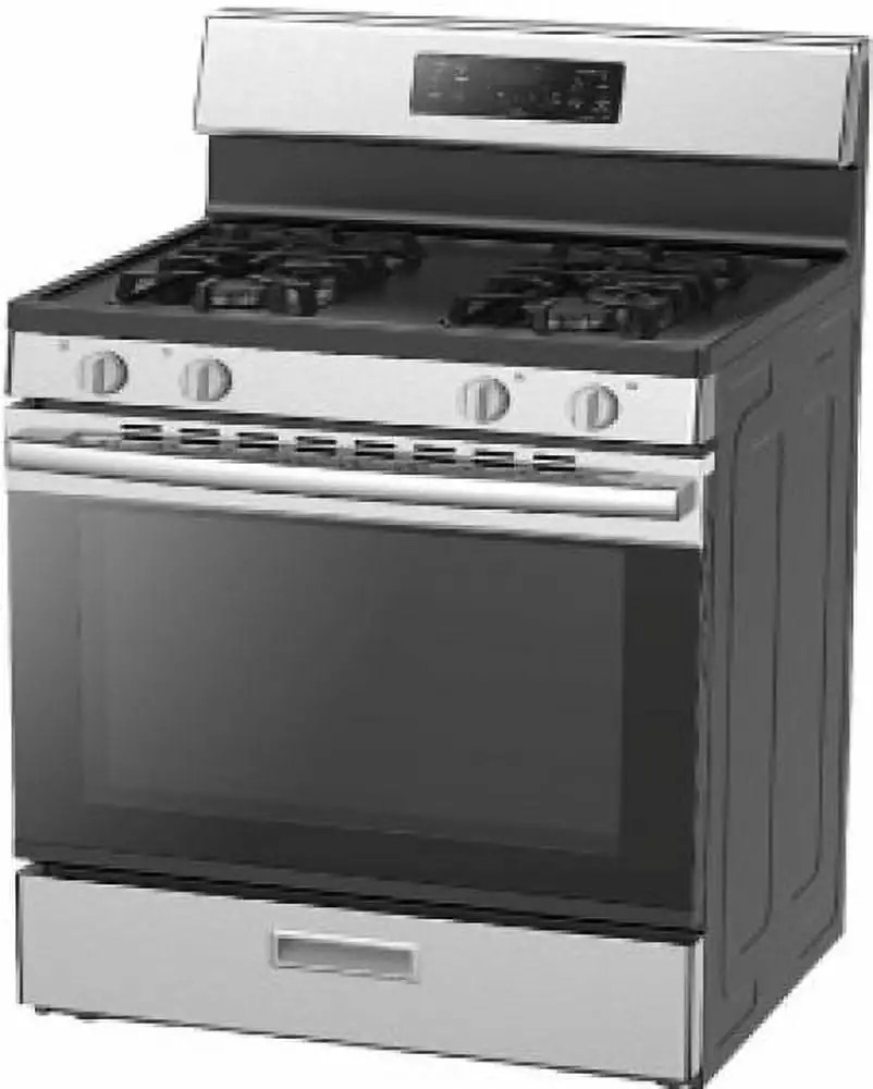 Element 30 Inch 4 Burners 5.2 cu. ft. Freestanding Gas Range. Stainless Steel