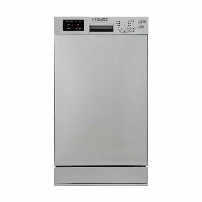 Equator 18Dishwasher Europe ADA Builtin 10 Place Sani Delay 1/2 Load 51dB