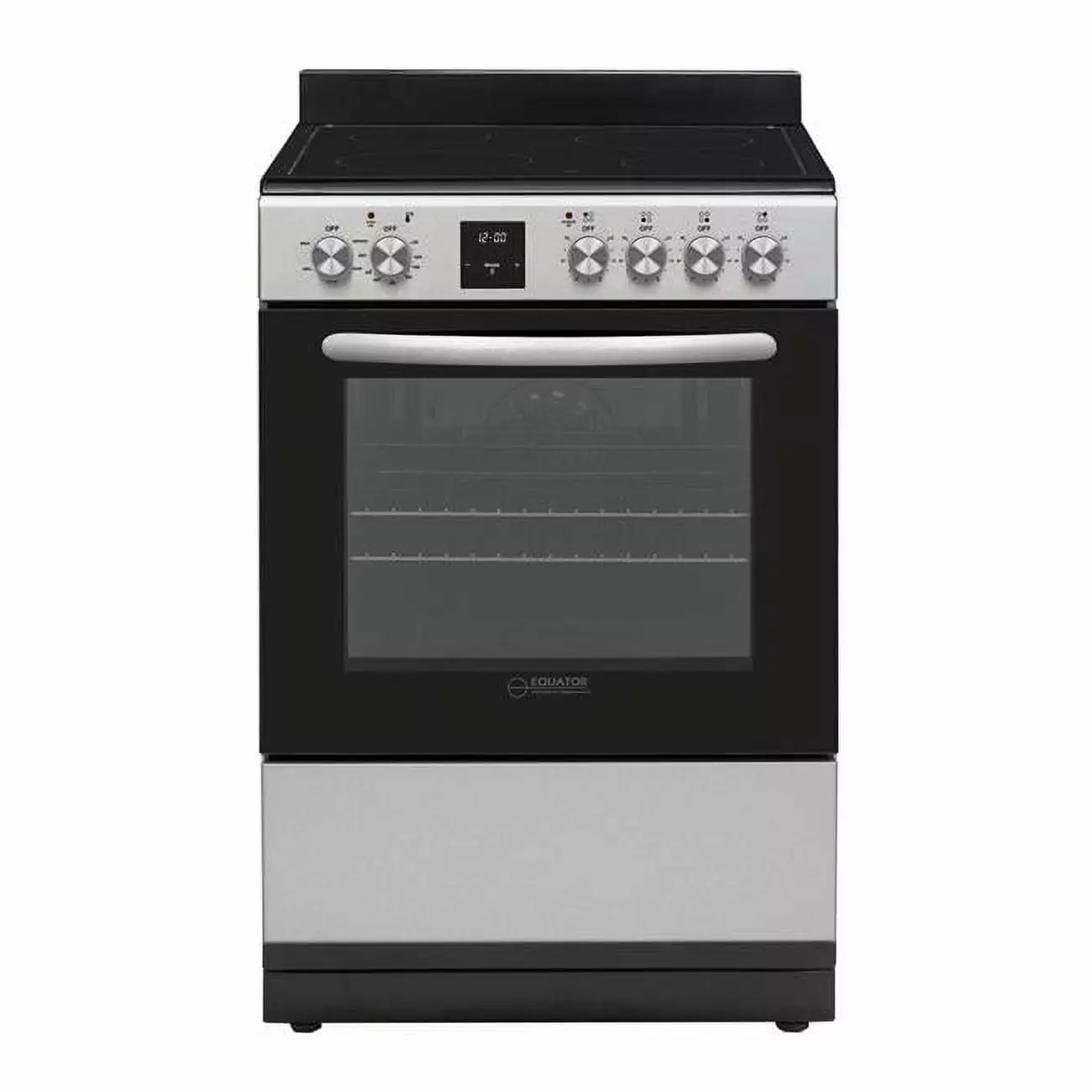 Equator Advanced Appliances Equator 24 Freestanding Electric Cooking Range in Stainless with Convection Oven