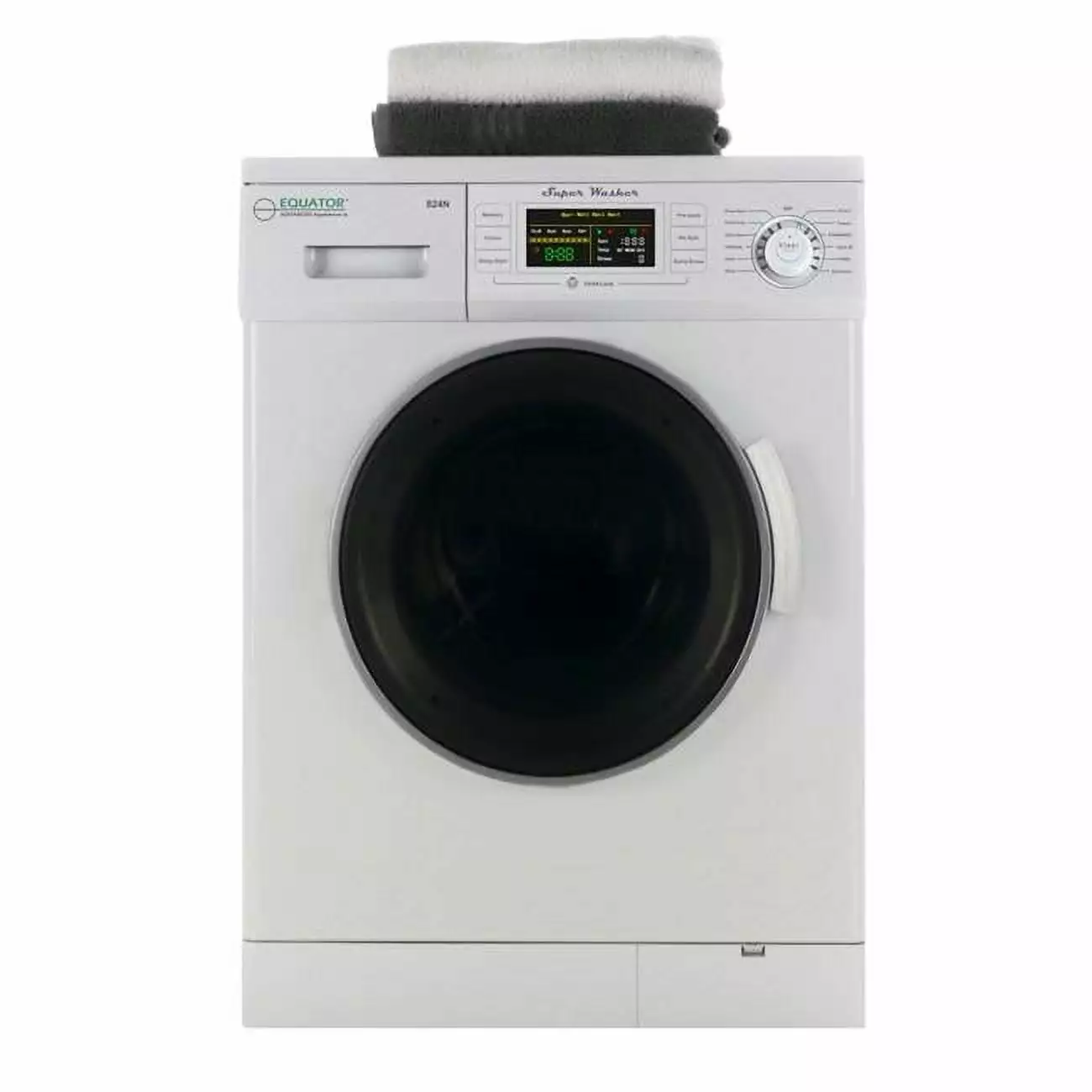 Equator Advanced Appliances Equator Pro 13 lbs Compact 110V Washer 1200 RPM 12 Programs/Quiet + Winterize