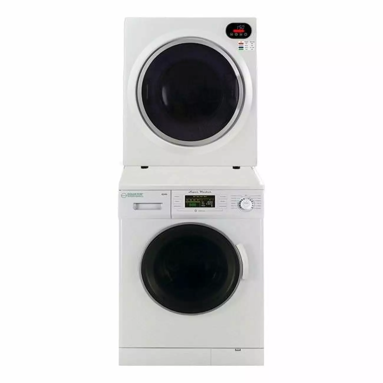 Equator Pro Ultra Compact 110V Set Washer 13lbs+Vented Digital Dryer 2.6 cu.ft.