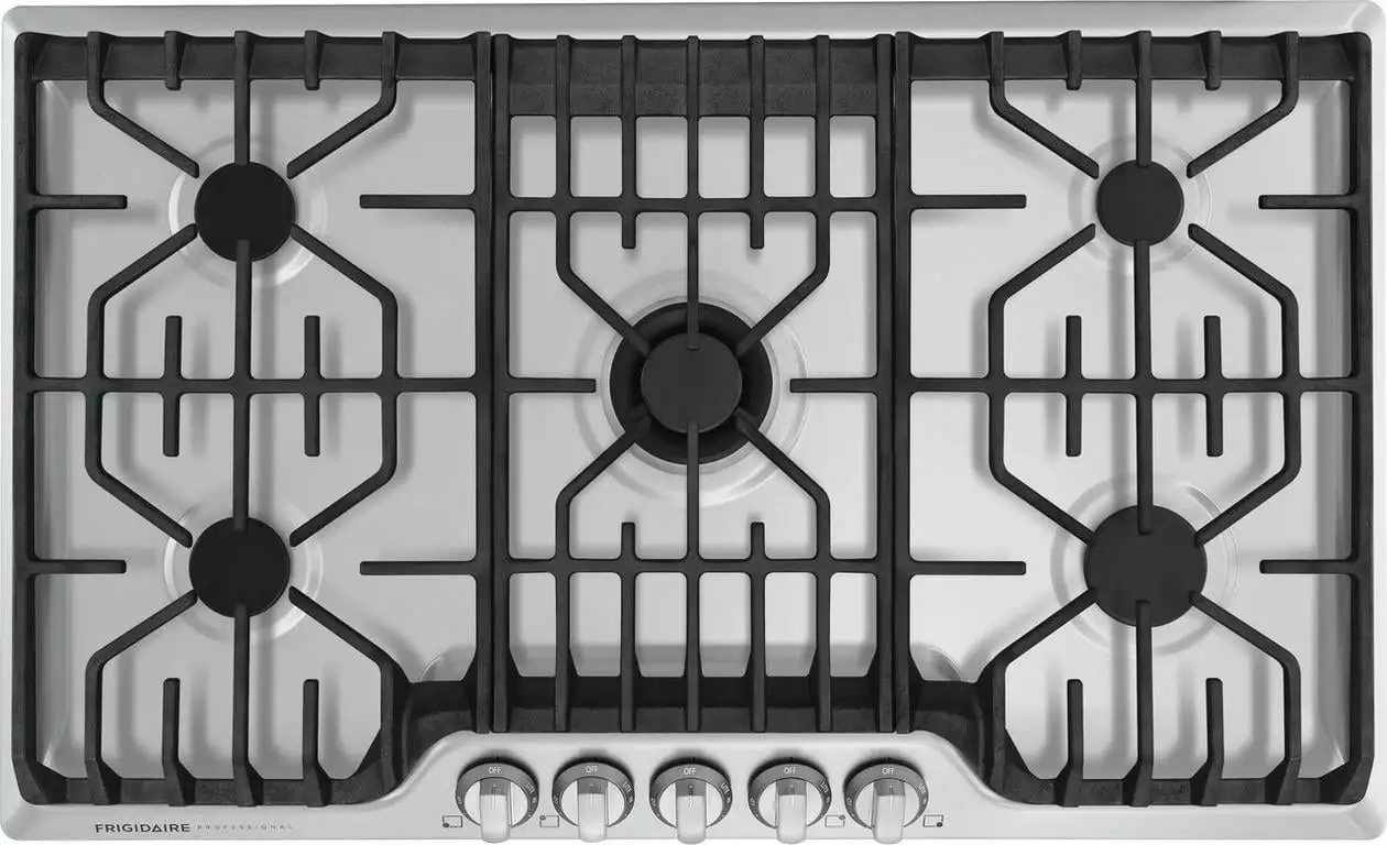 FRIGIDAIRE FPGC3677RS COOKTOPS (GAS) Stainless Steel