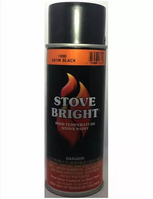 Forrest Paint 1990 Stove Bright Paint Satin Black