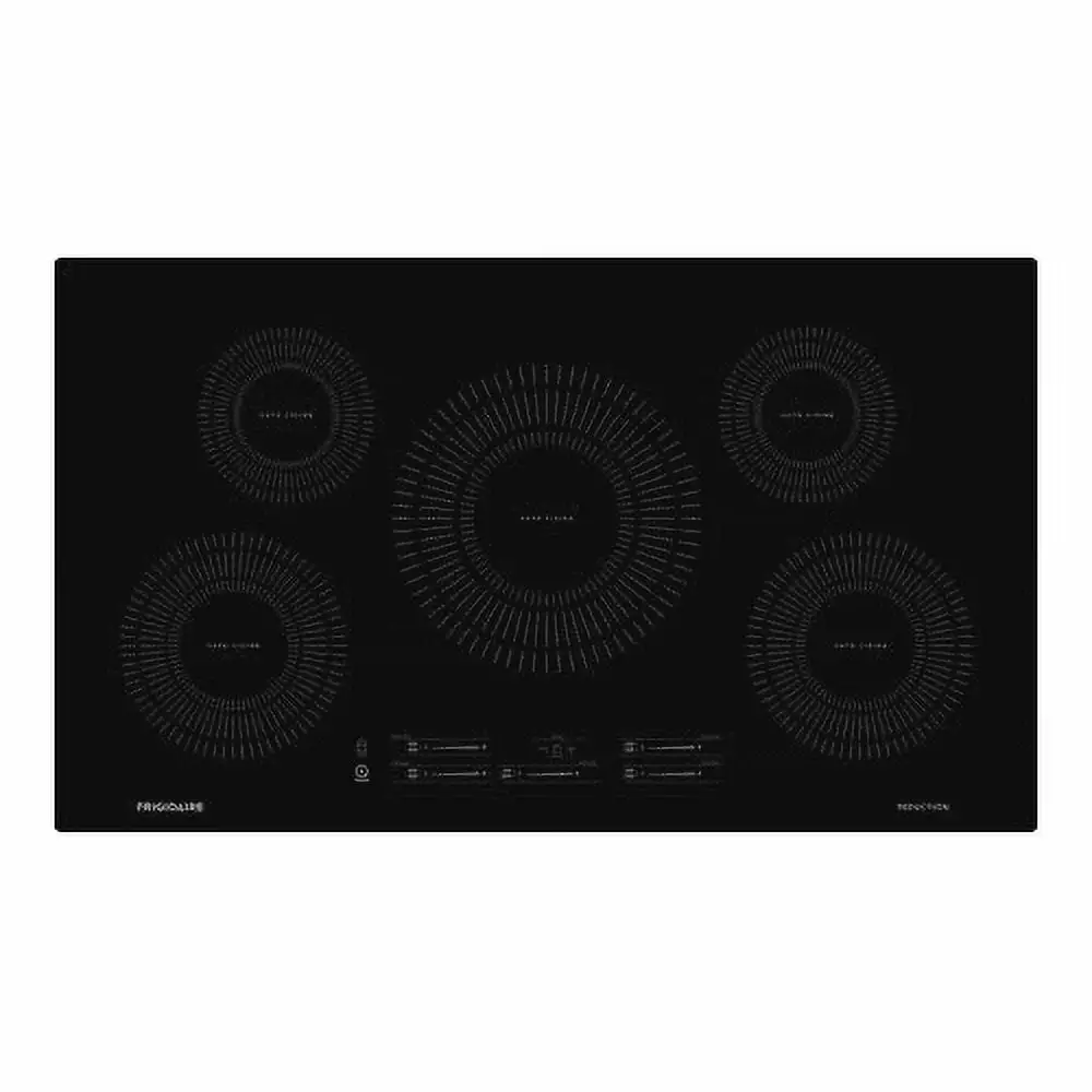 Frigidaire FFIC3626TB 36 ADA Compliant Induction Cooktop with 5 Elements Pan Presence Easy to Clean and Timer in Black