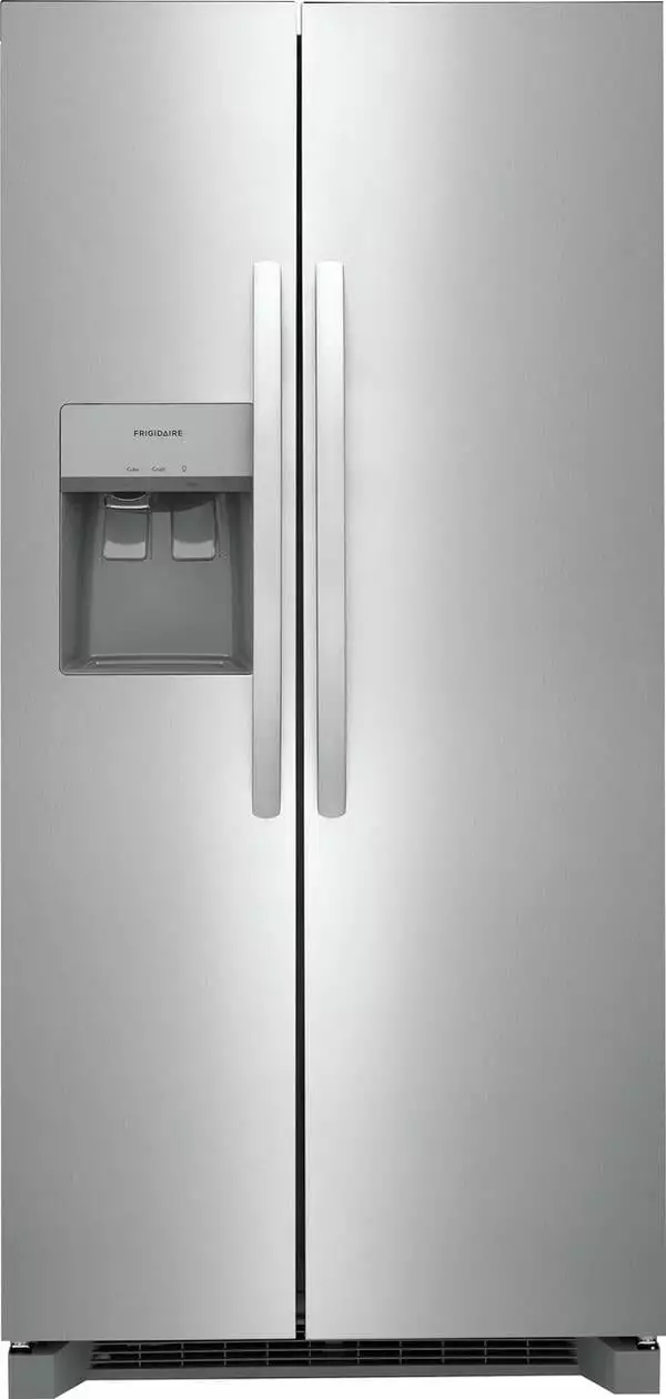 Frigidaire FRSS2323AS 22.3 cu ft.Side by Side Refrigerator. Stainless steel.