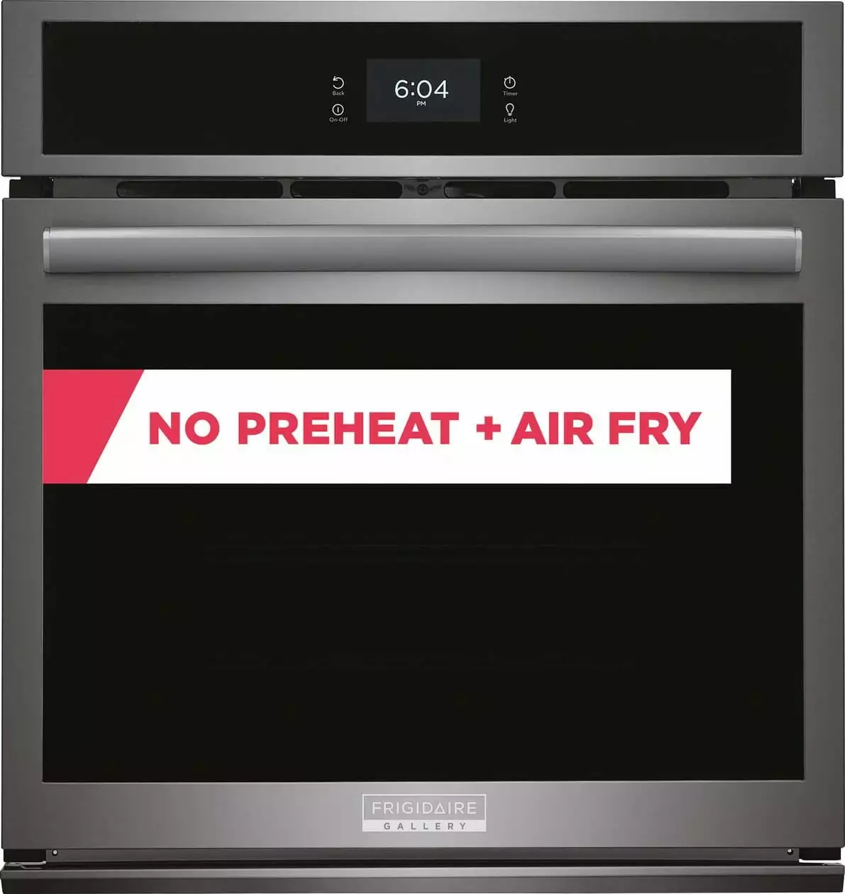 Frigidaire Gallery GCWS2767AD 27 inch Black Stainless Single Electric Wall Oven with Total Convection