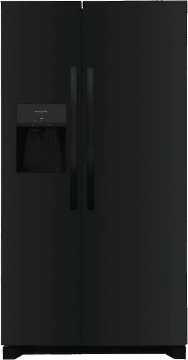 Frigidaire Refrigerator.Black.Automatic Defrost FRSS2623AB