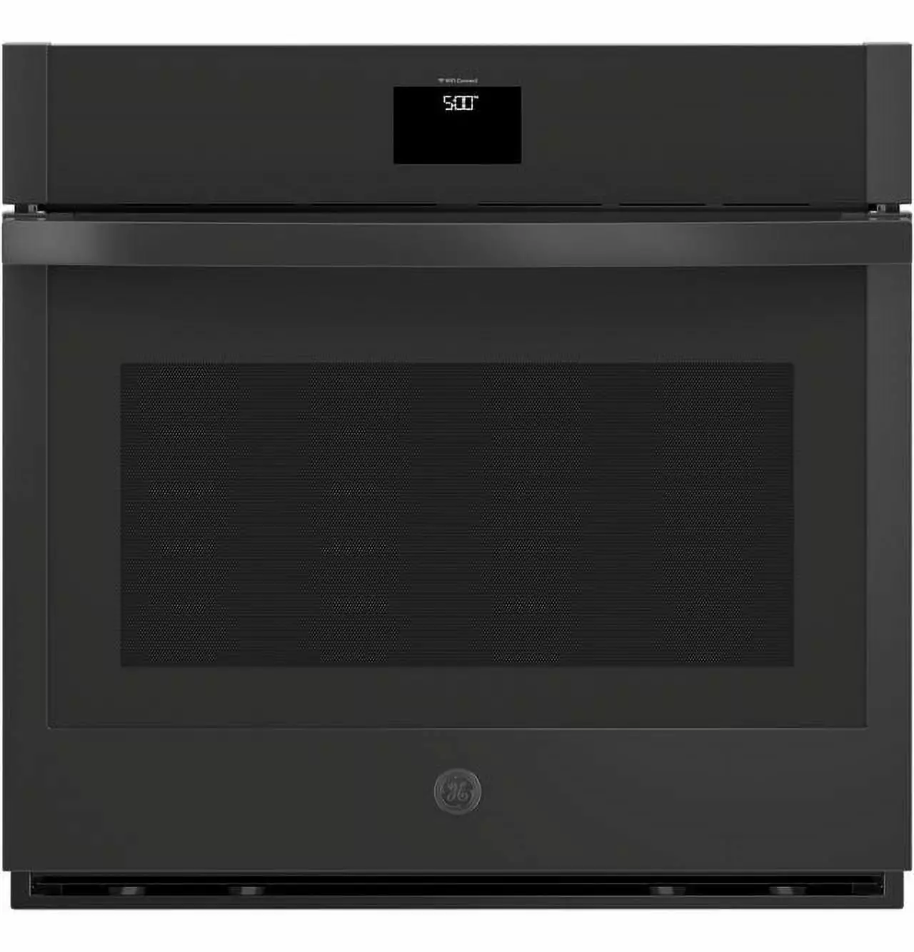 GE 30 Smart Built-In Self-Clean Convection Single Wall Oven-Black On Black JTS5000DVBB