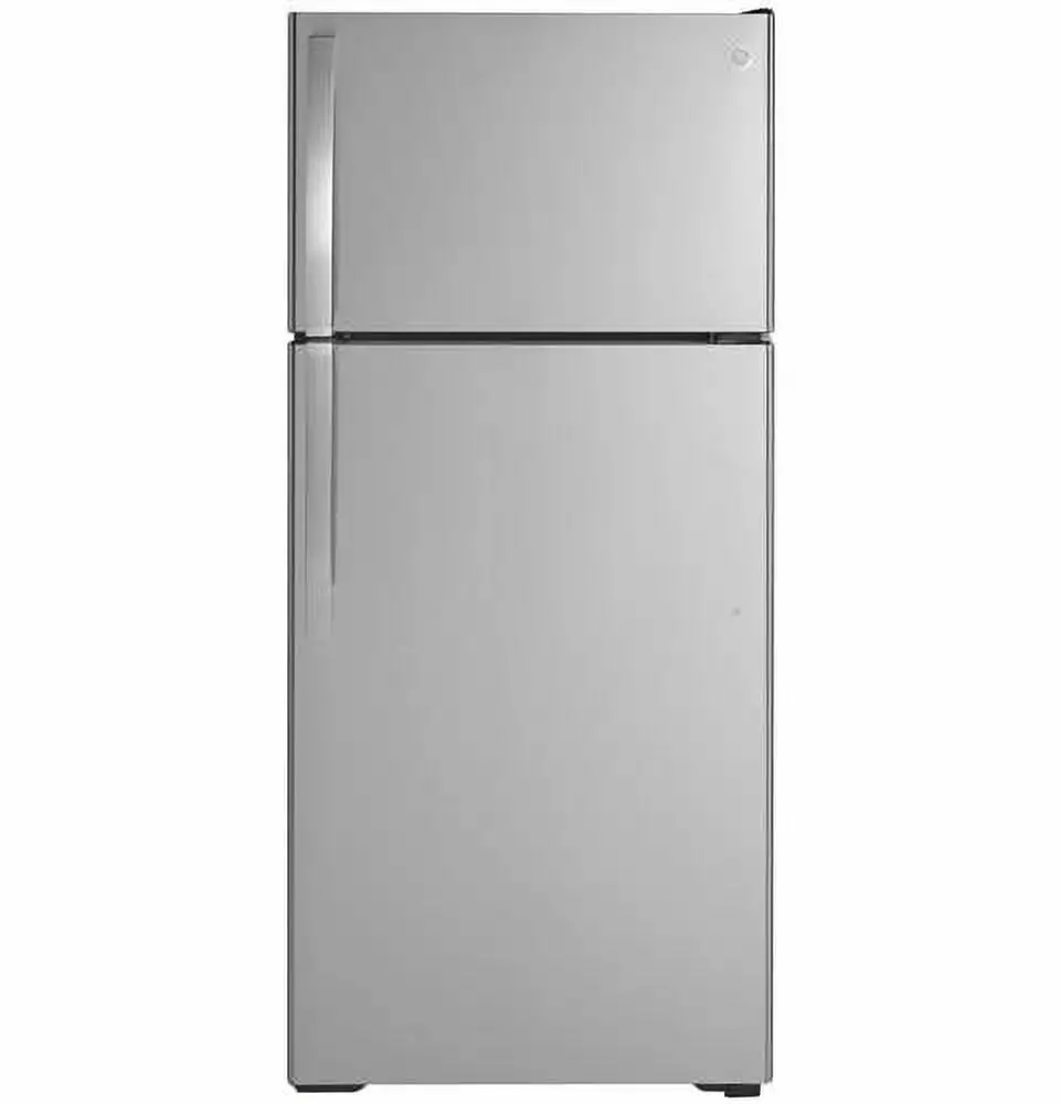 GE APPLIANCES GIE17GSNRSS TOP FREEZER FREESTANDING REFRIGERATOR Stainless Steel