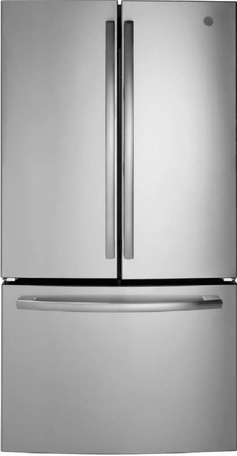 GE APPLIANCES GNE27JYMFS french door freestanding refrigerator Stainless Steel