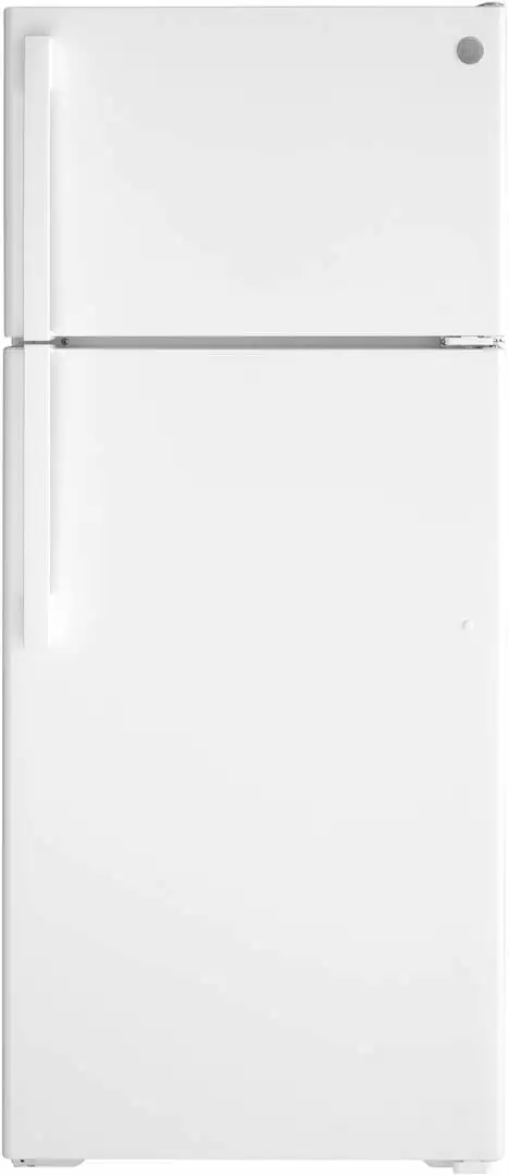 GE APPLIANCES GTE18DTNRWW TOP FREEZER FREESTANDING REFRIGERATOR Black