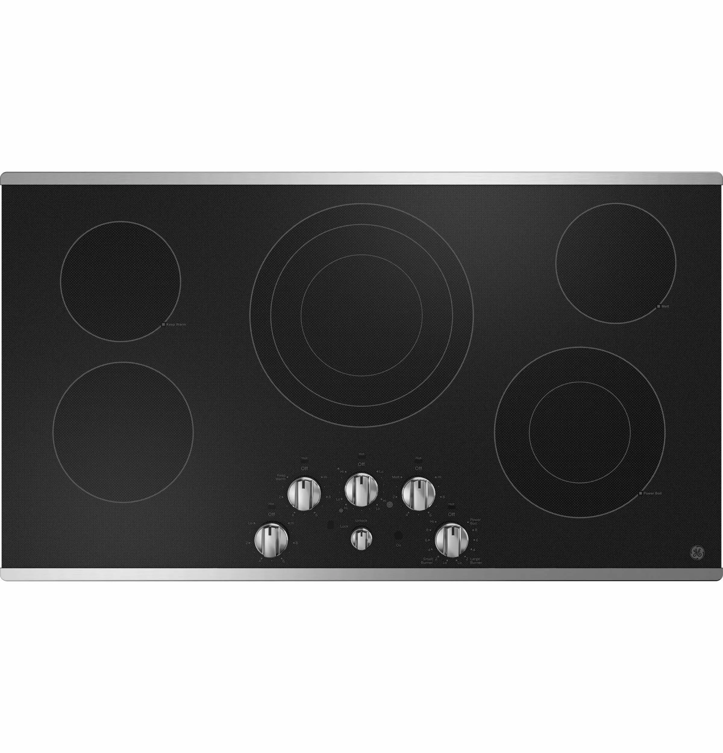 GE APPLIANCES JEP5036STSS COOKTOPS (ELECTRIC) Black