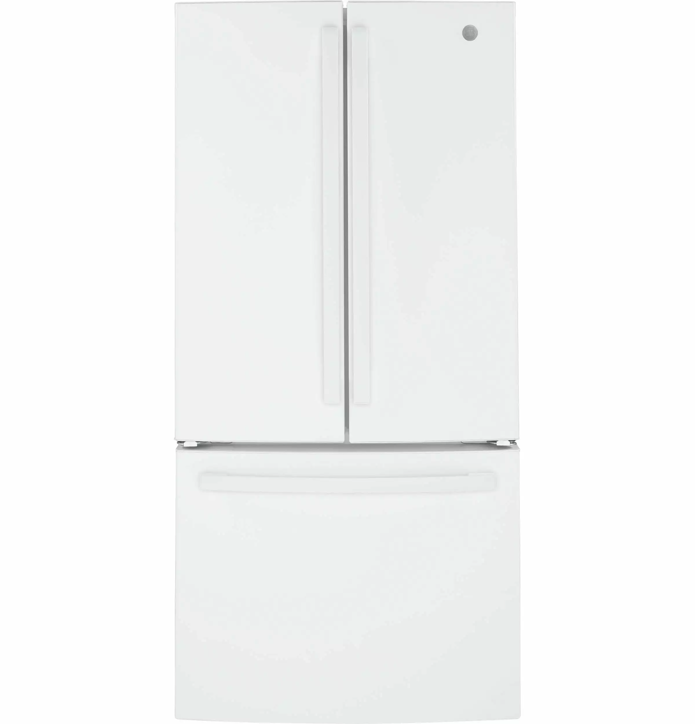 GE GNE25JGKWW 24.7 cu. ft. French-Door Refrigerator - White