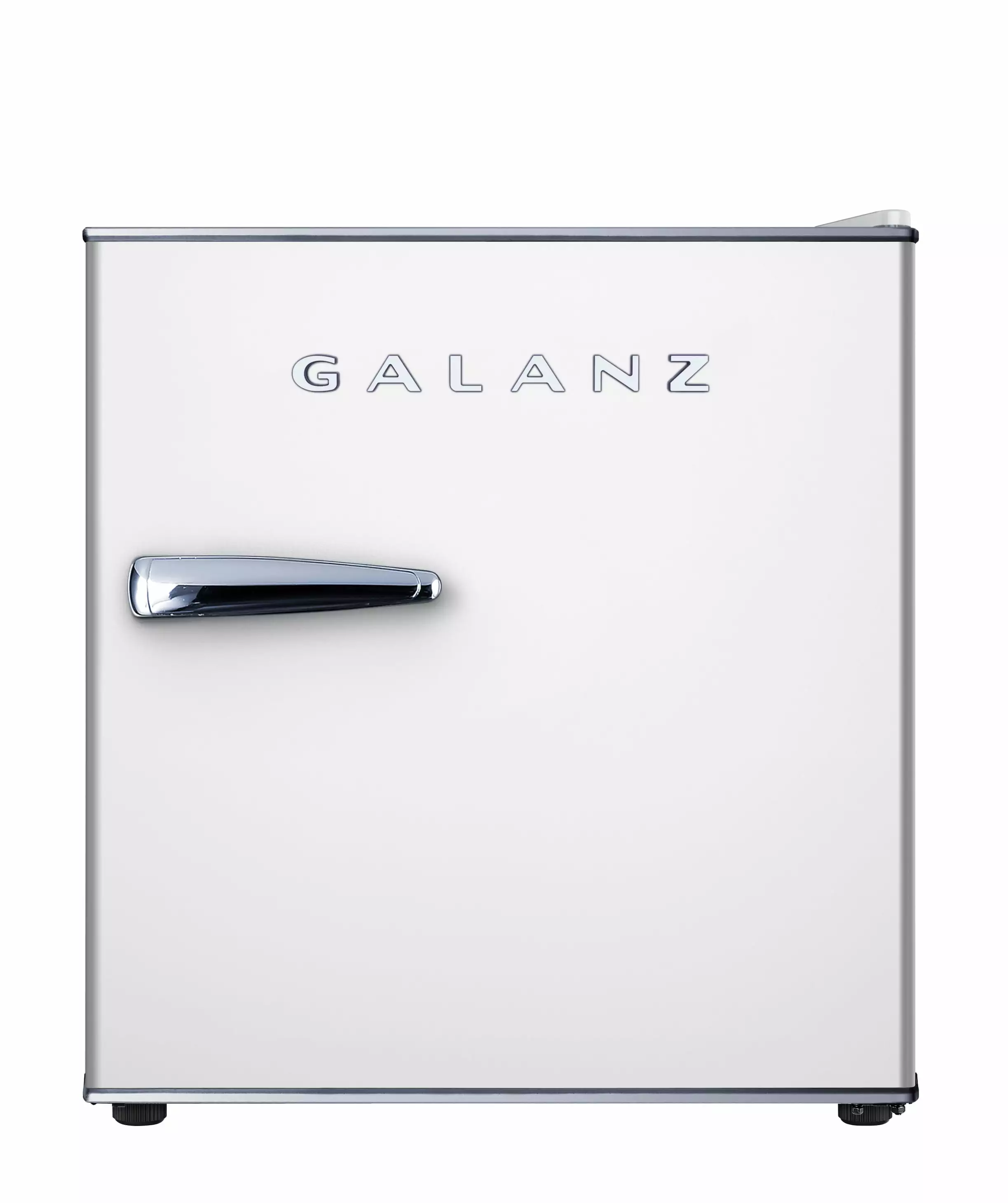 Galanz 1.7 Cu ft Mini Fridge Retro. White. New. Width 17.48