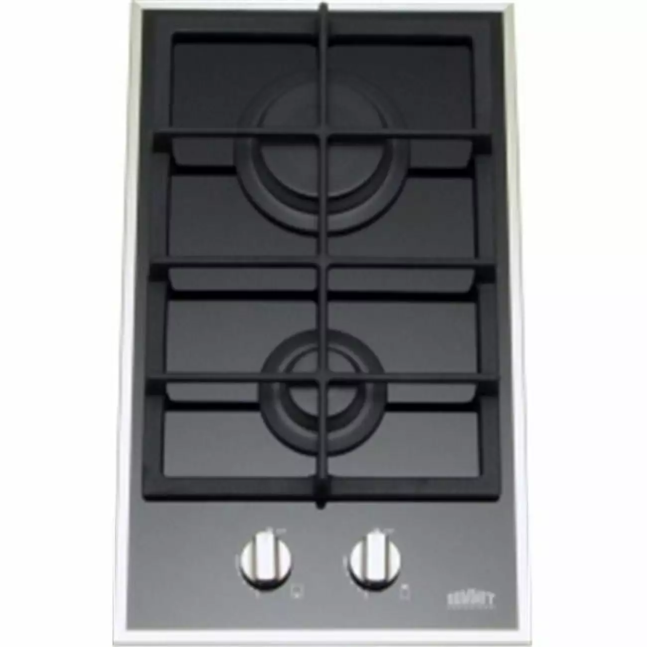 Gas-on-Glass Cooktop - Black - 2 Burners