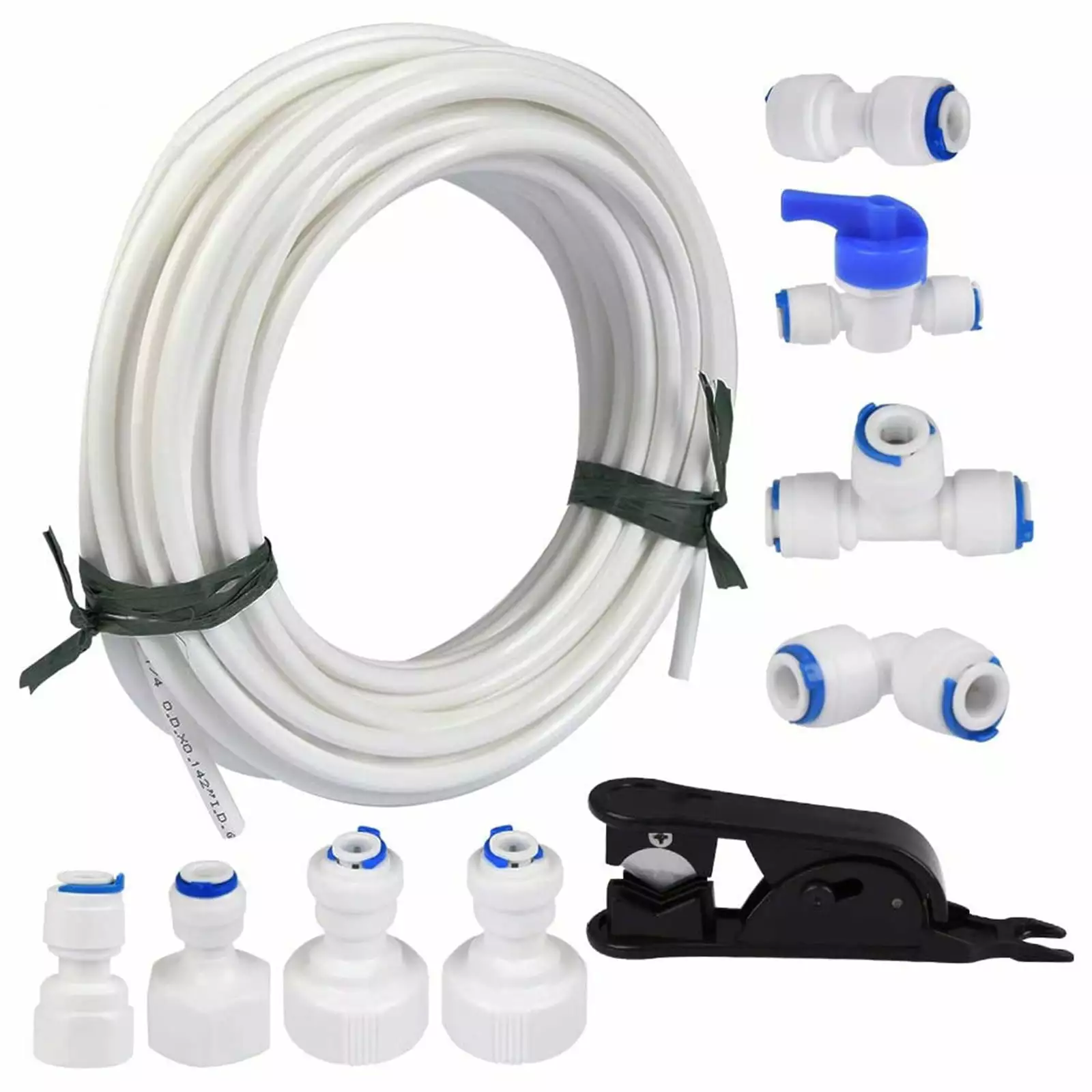 Gbayxj A Set Of Water Purifier Hose Connectors.15m Refrigerator Pipe By Side Set Water Universal For Side Inlet Connection Kitchen .Dining & Bar