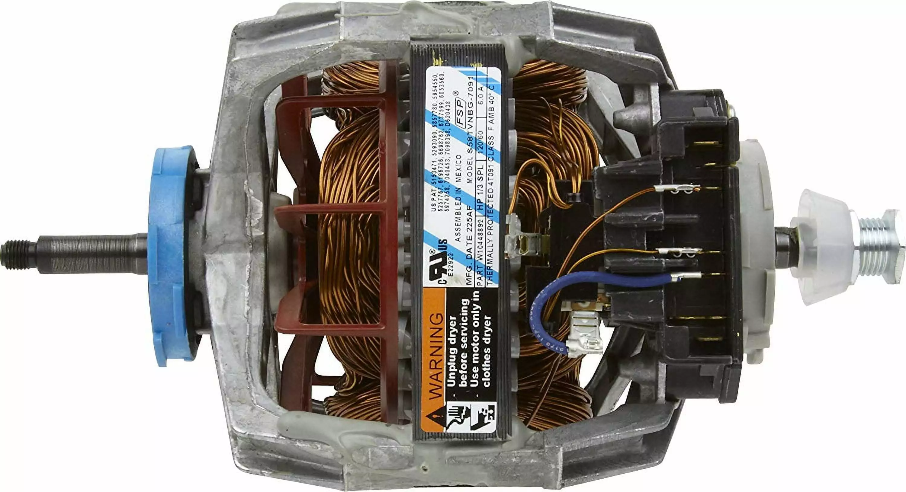 Genuine Whirlpool 6 In. Drive Motor 279827