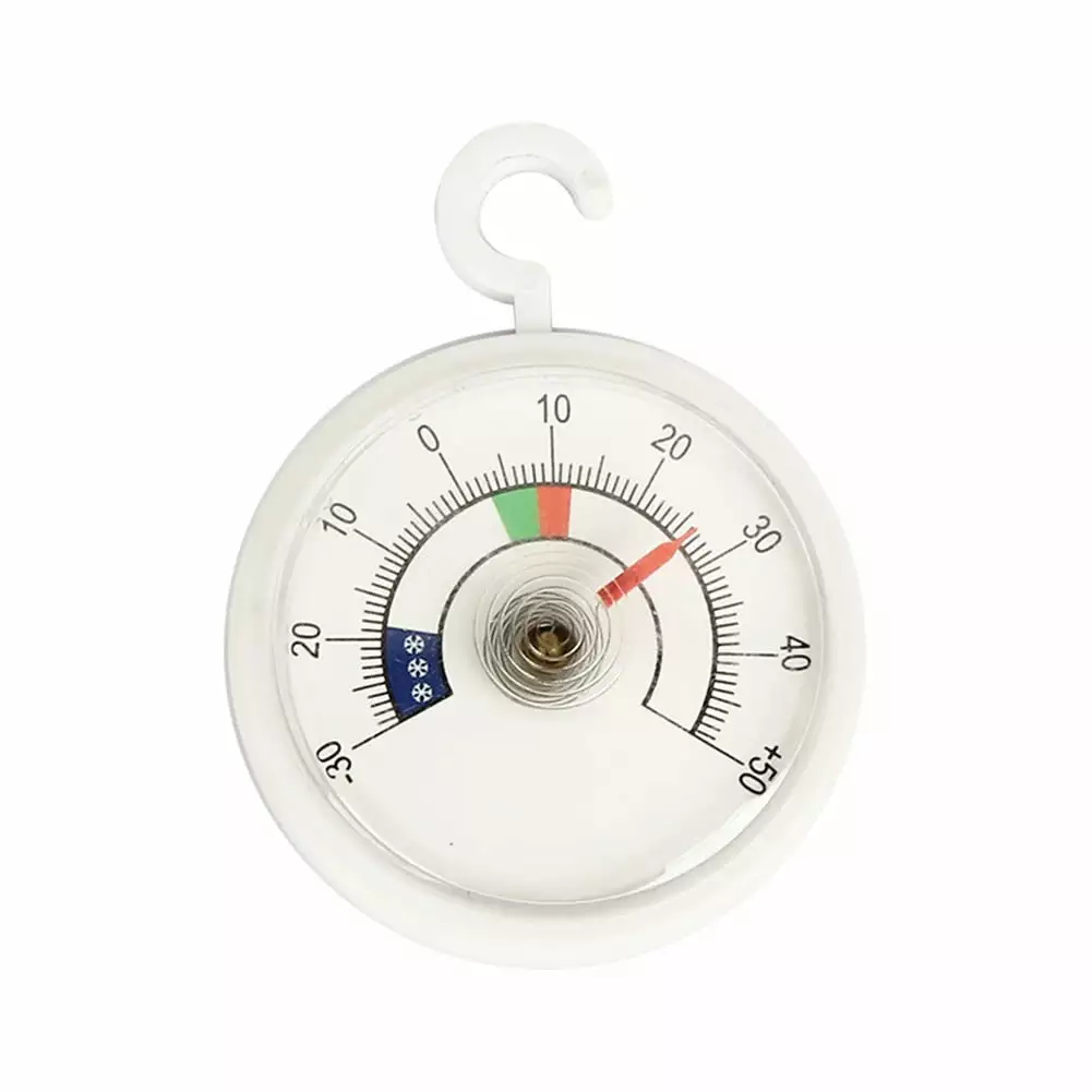 Gerich Fridge Thermometer for Indoor Freezer Fridge Refrigerator with Hanging Hook 2 Pcs