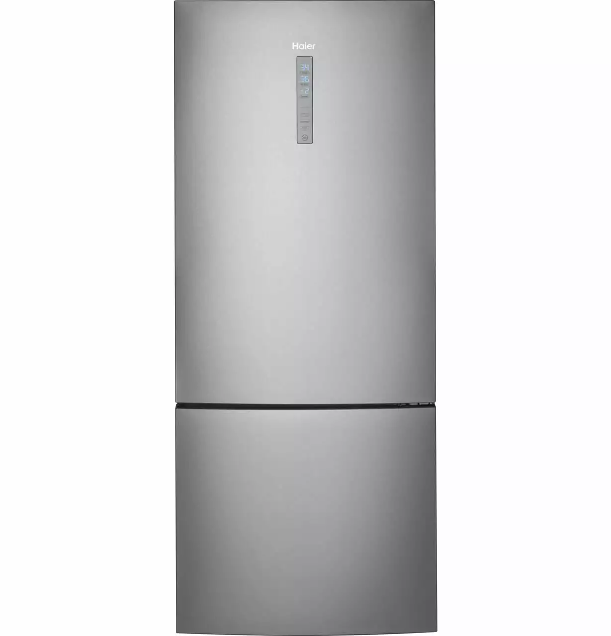 Haier HRB15N3BGS 15 Cu. Ft. Stainless Bottom Freezer Refrigerator