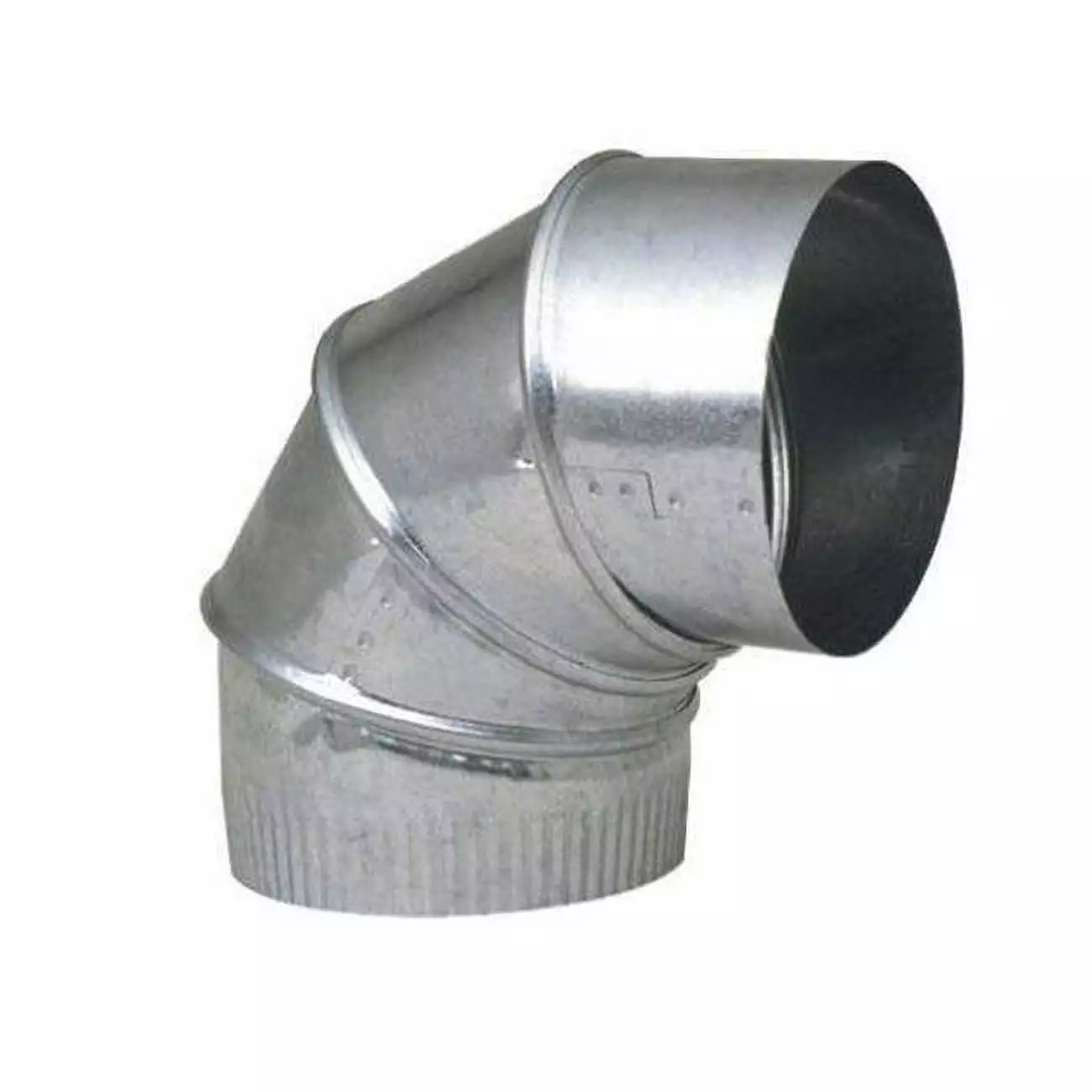 Imperial 10 in. D X 10 in. D Adjustable 90 deg Galvanized Steel Stove Pipe Elbow