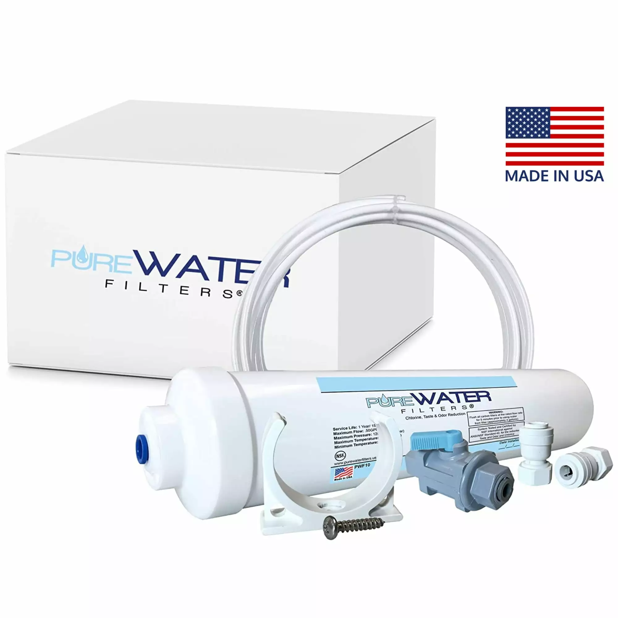 Inline Water Filter Kit For Refrigerators