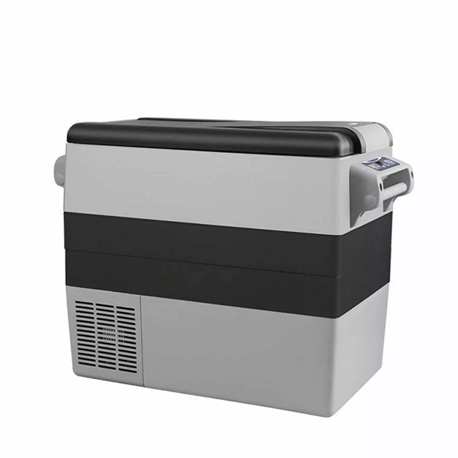 KAPAS 52L(55 Quarts) DC 12/24V portable compressor refrigerator freezer car fridge for car. home. truck and camping