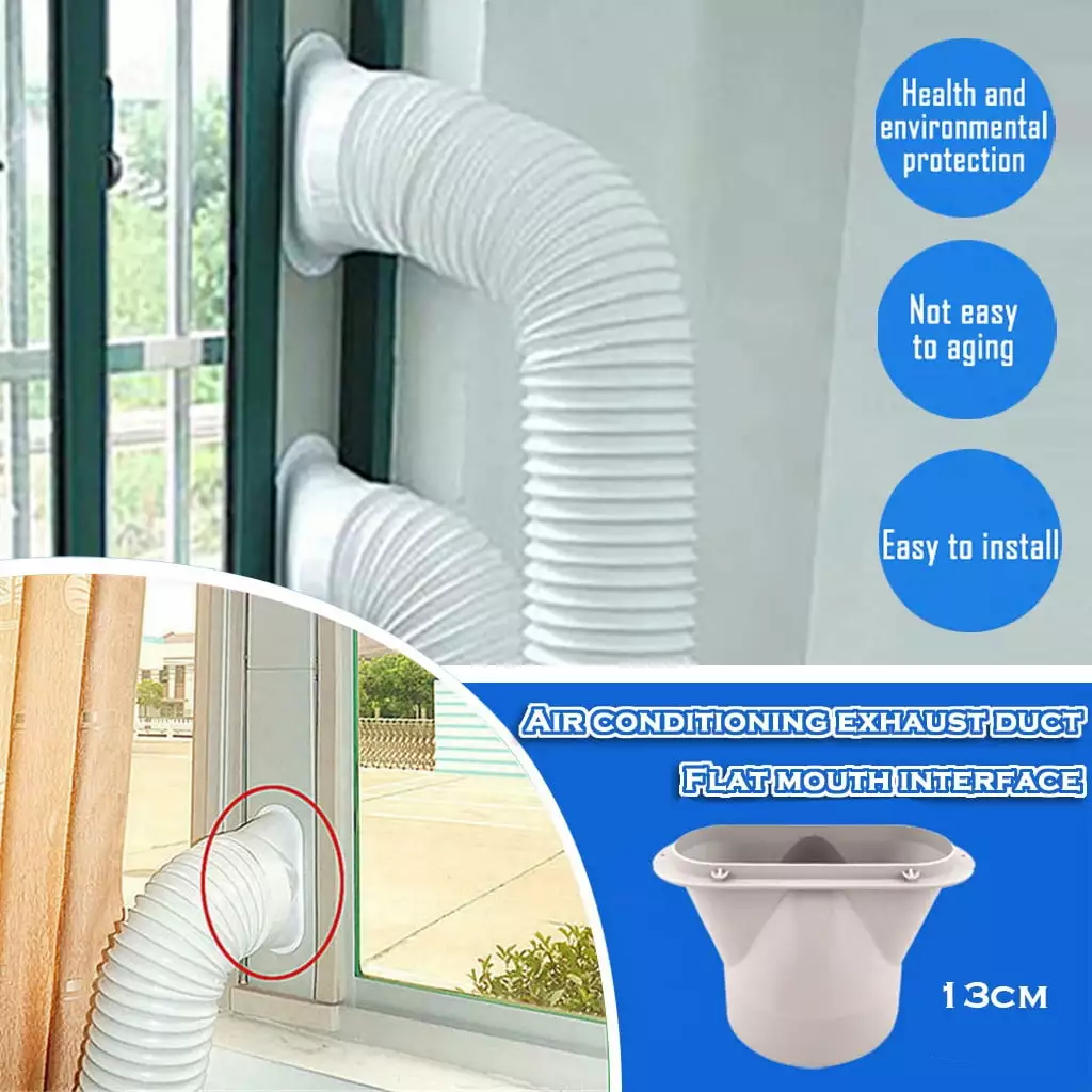 KIHOUT Kitchen Accessories Clearance. Portable Conditioning Exhaust Hose Kit 5.1 inch Window Adapter Pipe Joint