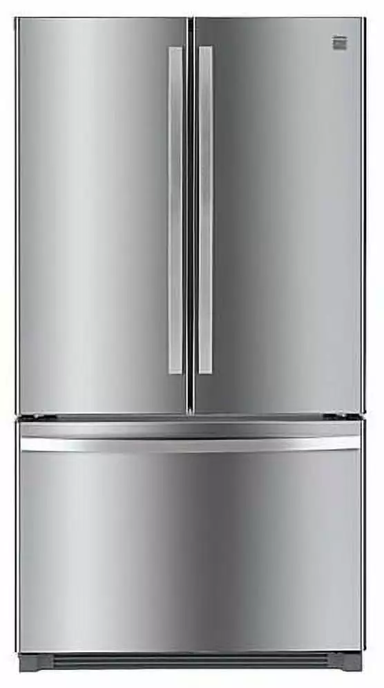 Kenmore 20.3 Cu. ft. Counter-Depth ENERGY STAR? Stainless Steel Refrigerator/Freezer w/French Doors