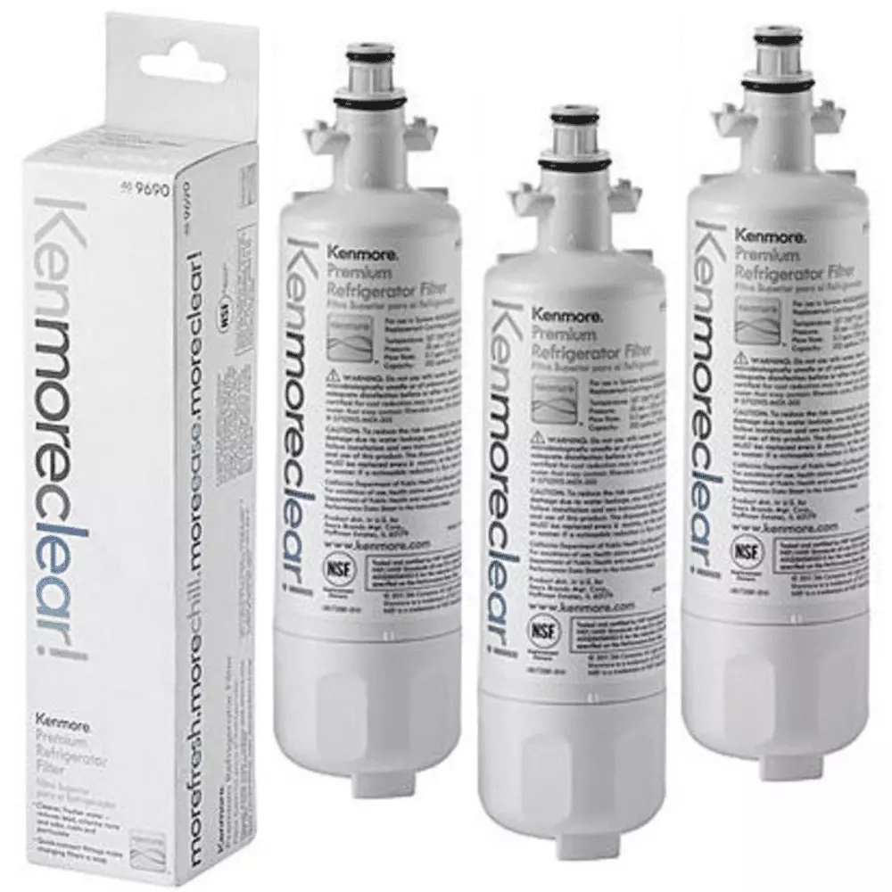 Kenmore 9690 46-9690 Compatible with LT700P. ADQ36006102 Refrigerator Water Filter. ADQ36006101. 3 Pack